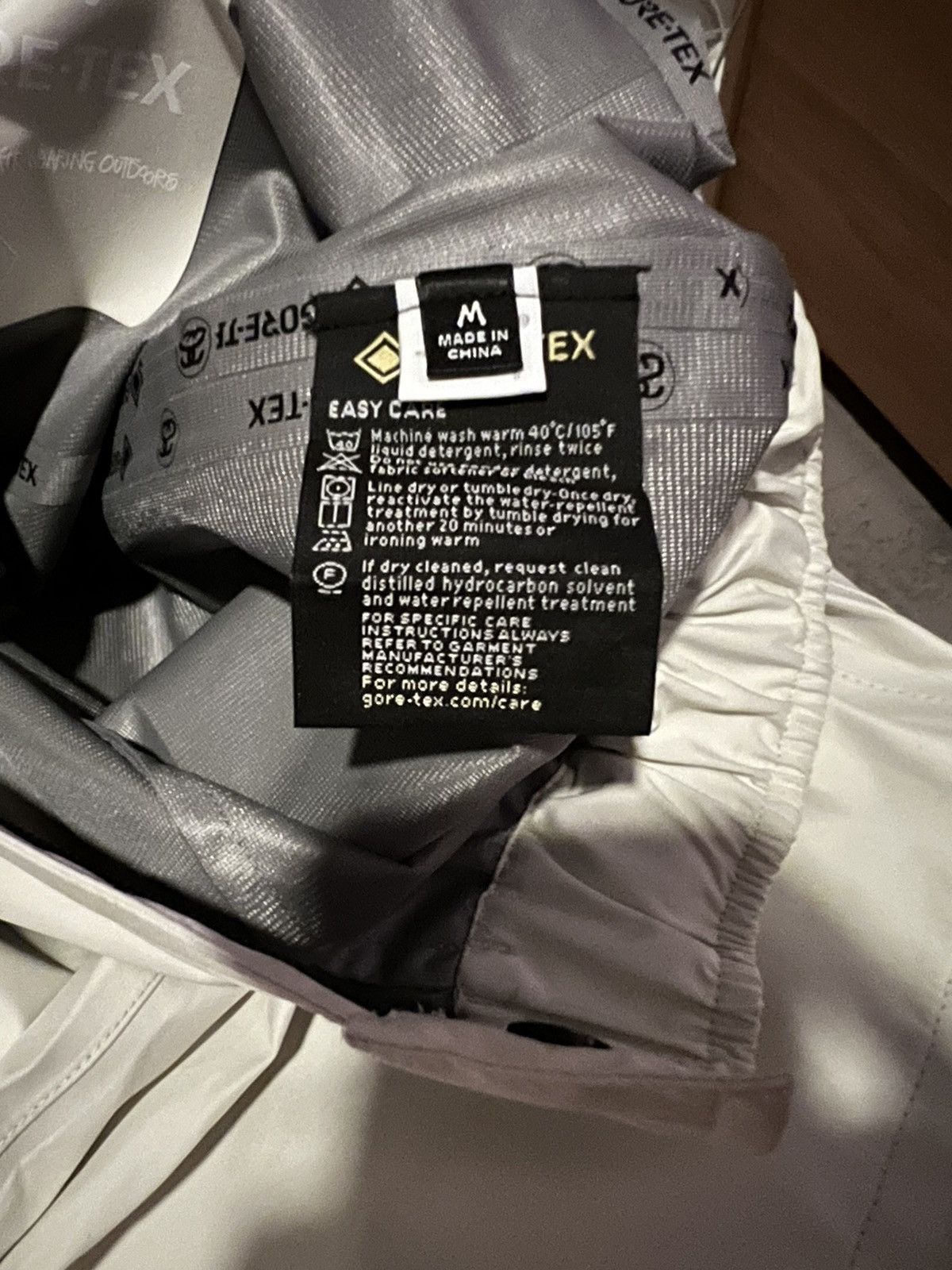 Stussy Stussy Gore-Tex Cream Trousers Size US 30 / EU 46 - 6 Thumbnail