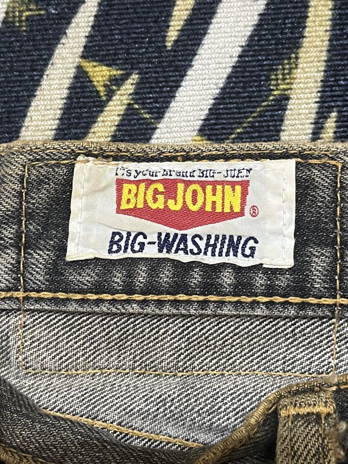 Big John Vintage Big John Big Washing Mudwash Distressed Denim Size US 30 / EU 46 - 9 Thumbnail