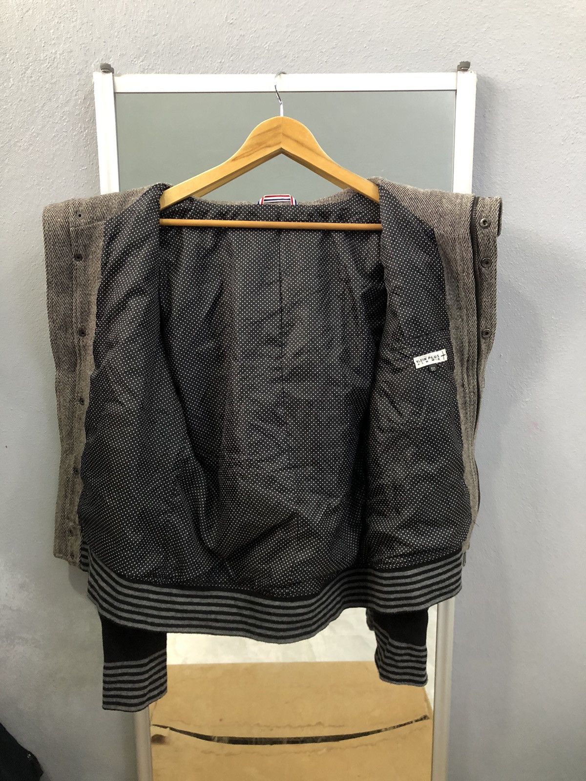 Michel Klein Klein Plus Homme Japan Wool Mix Jacket Archive Size US S / EU 44-46 / 1 - 8 Thumbnail