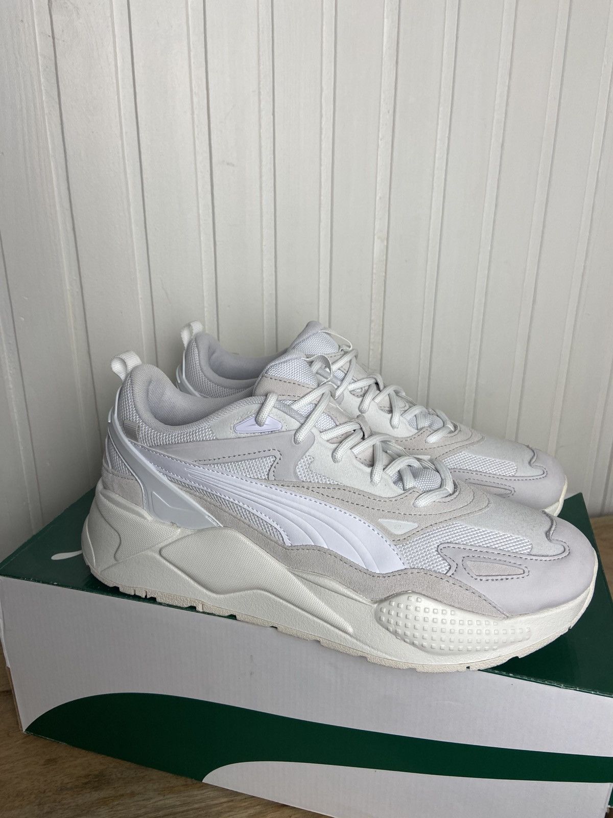 Puma New Puma RS-X Efekt PRM white authentic size 11,5us vintage Size US 11.5 / EU 44-45 - 4 Thumbnail