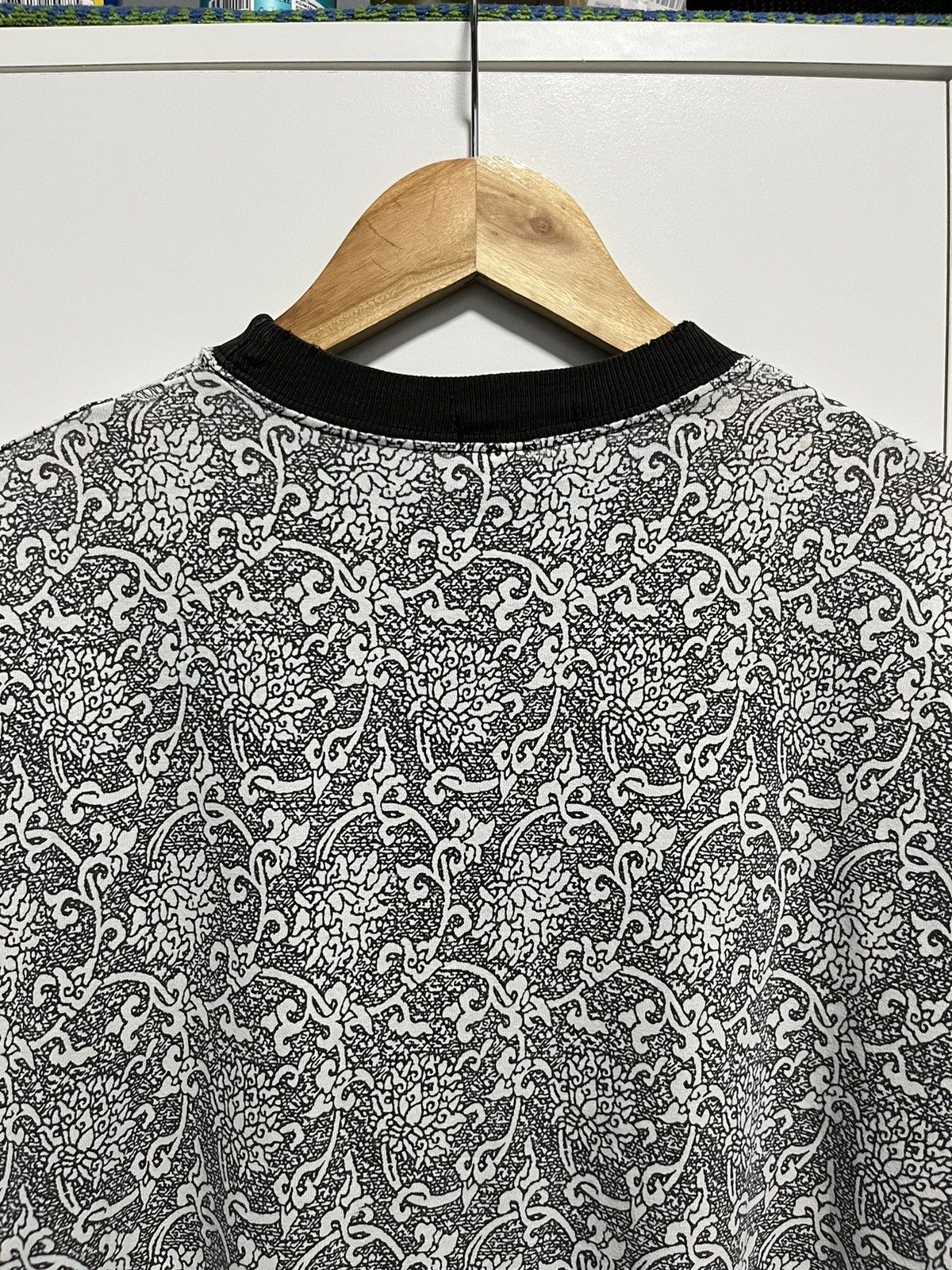 Stussy Vintage 80’s Stussy TomTom Black & White Fullprint Size US S / EU 44-46 / 1 - 9 Thumbnail