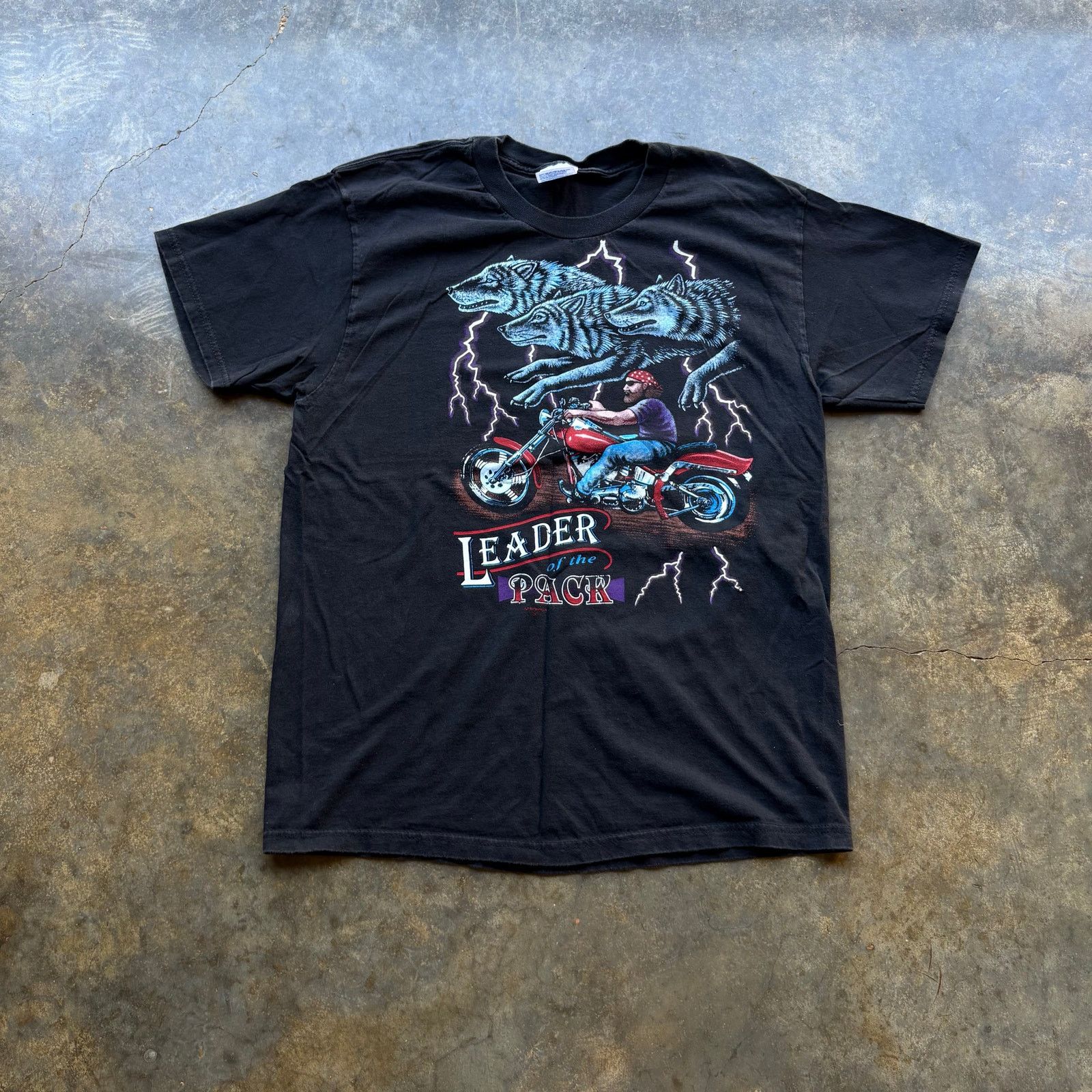Harley Davidson Vintage American Thunder Style Harley T-shirt Size US L / EU 52-54 / 3 - 1 Thumbnail