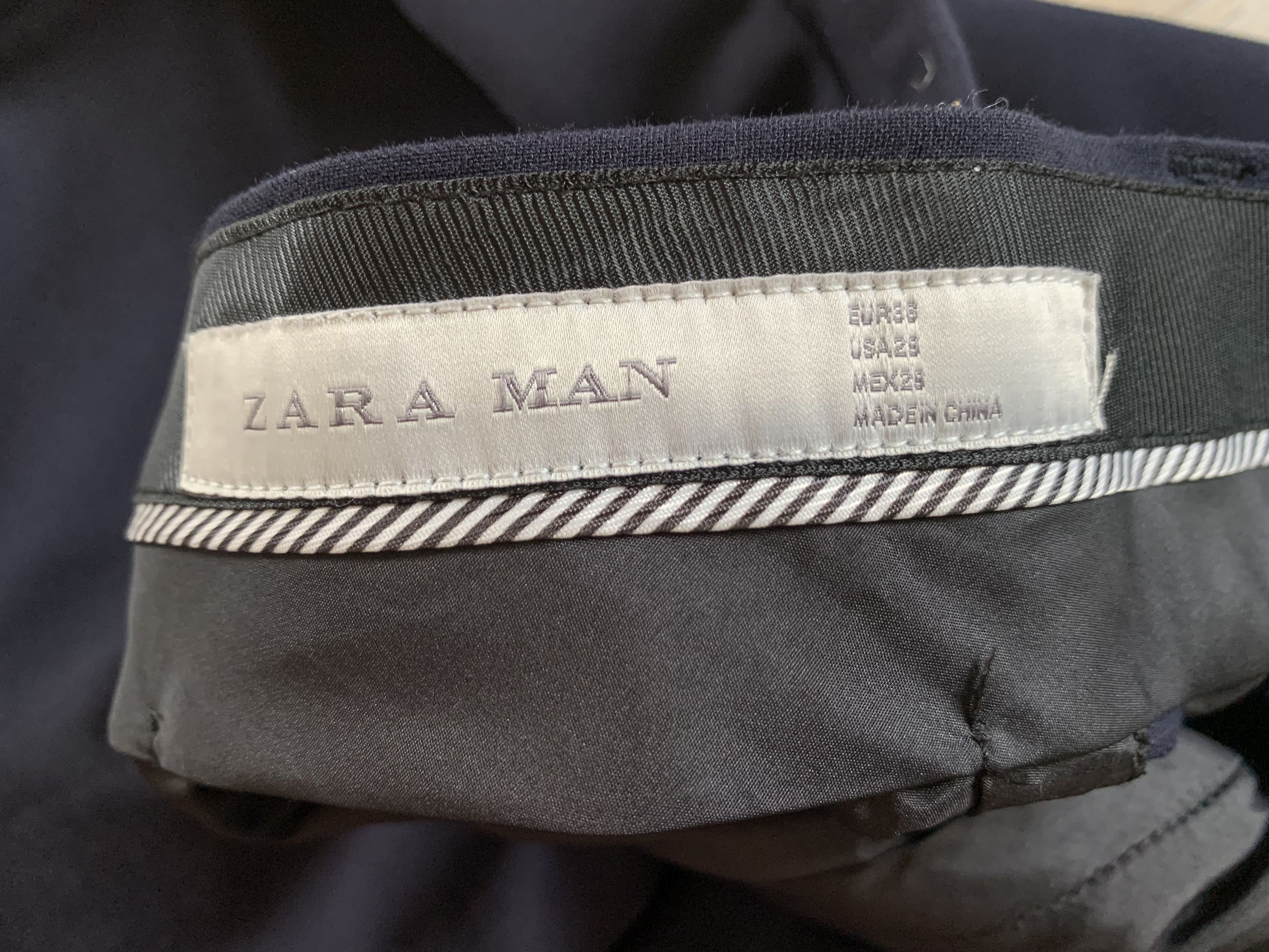 Designer × Zara Zara Man Classic Casual Trousers Pants Size US 28 / EU 44 - 5 Thumbnail
