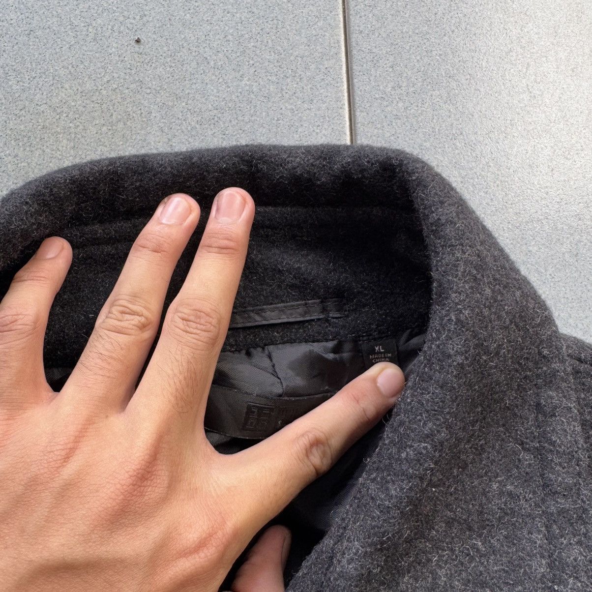 GU × Uniqlo Uniqlo Double Breasted Wool Coat Jacket Size US XL / EU 56 / 4 - 5 Thumbnail