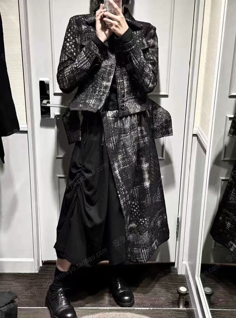 Yohji Yamamoto Yohji Yamamoto 24AW Vintage Jacquard Zip Jacket Women's Size S / US 4 / IT 40 - 1 Thumbnail