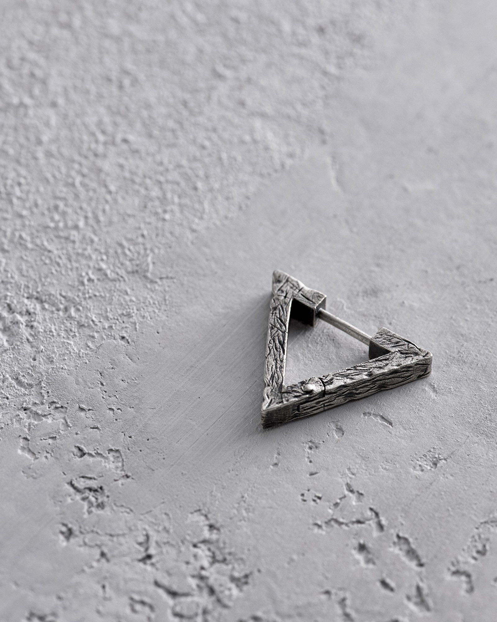 Jewelry Silver single earring RISK Size ONE SIZE - 7 Thumbnail