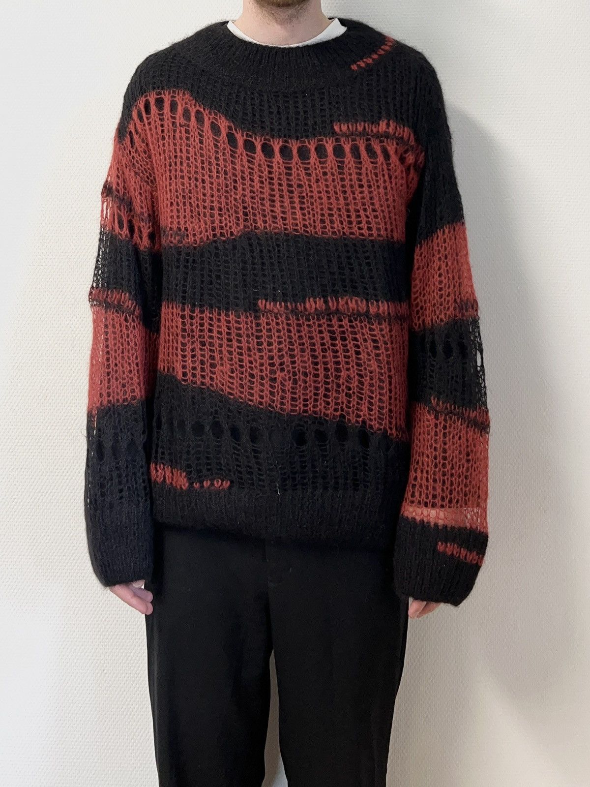 Jean Paul Gaultier FW2021 Loose Mohair Knit Size US S / EU 44-46 / 1 - 15 Thumbnail