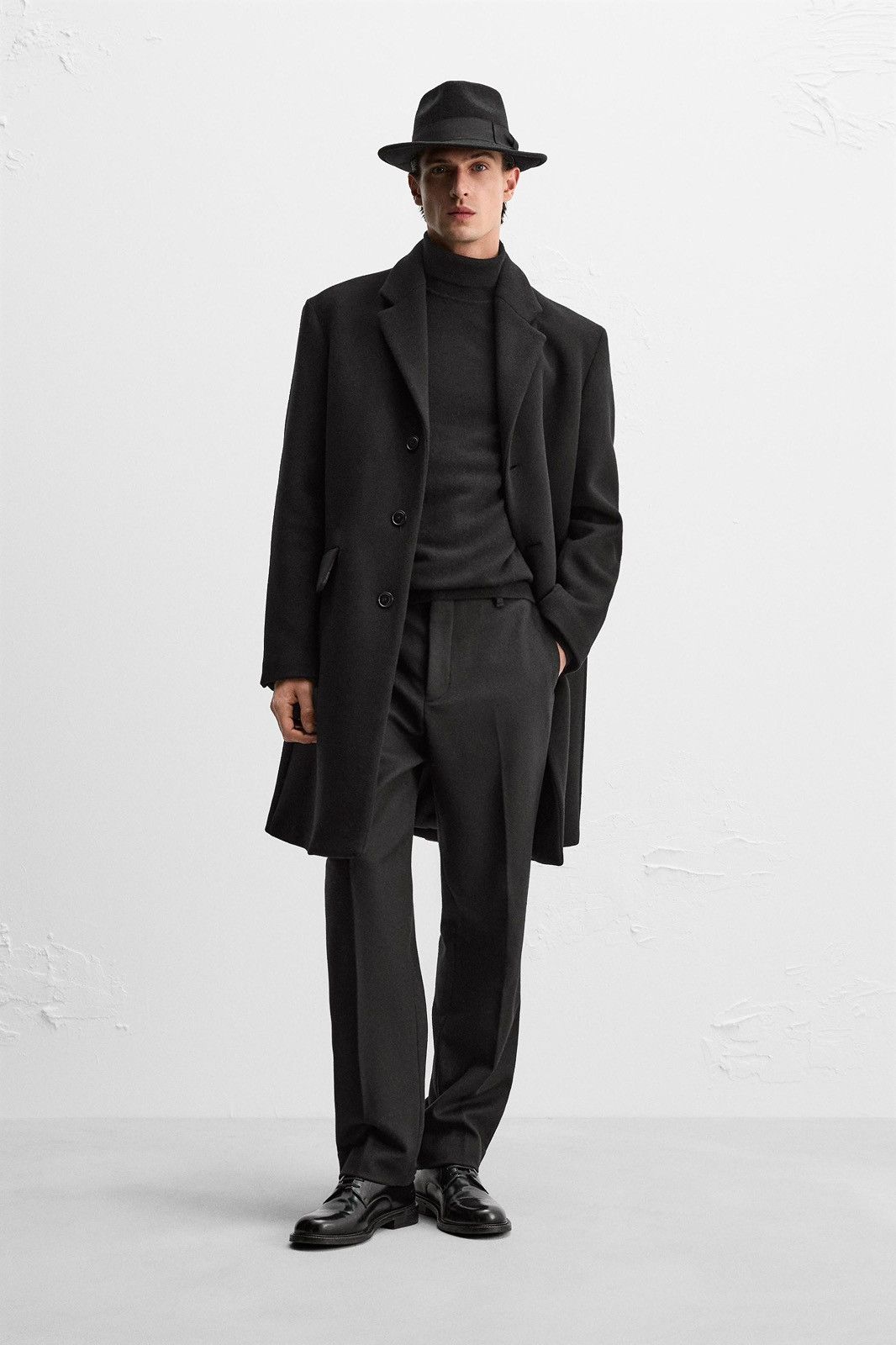 Zara Manteco Wool Blend Coat Size US L / EU 52-54 / 3 - 15 Thumbnail