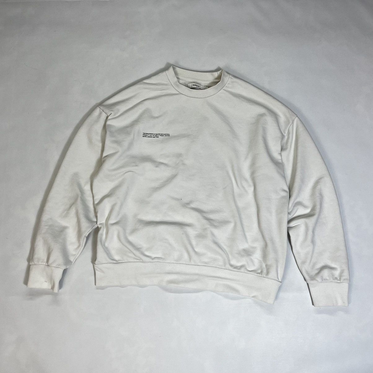 Pangaia Pangaia Organic Cotton Oversized Sweatshirt Size US M / EU 48-50 / 2 - 1 Thumbnail