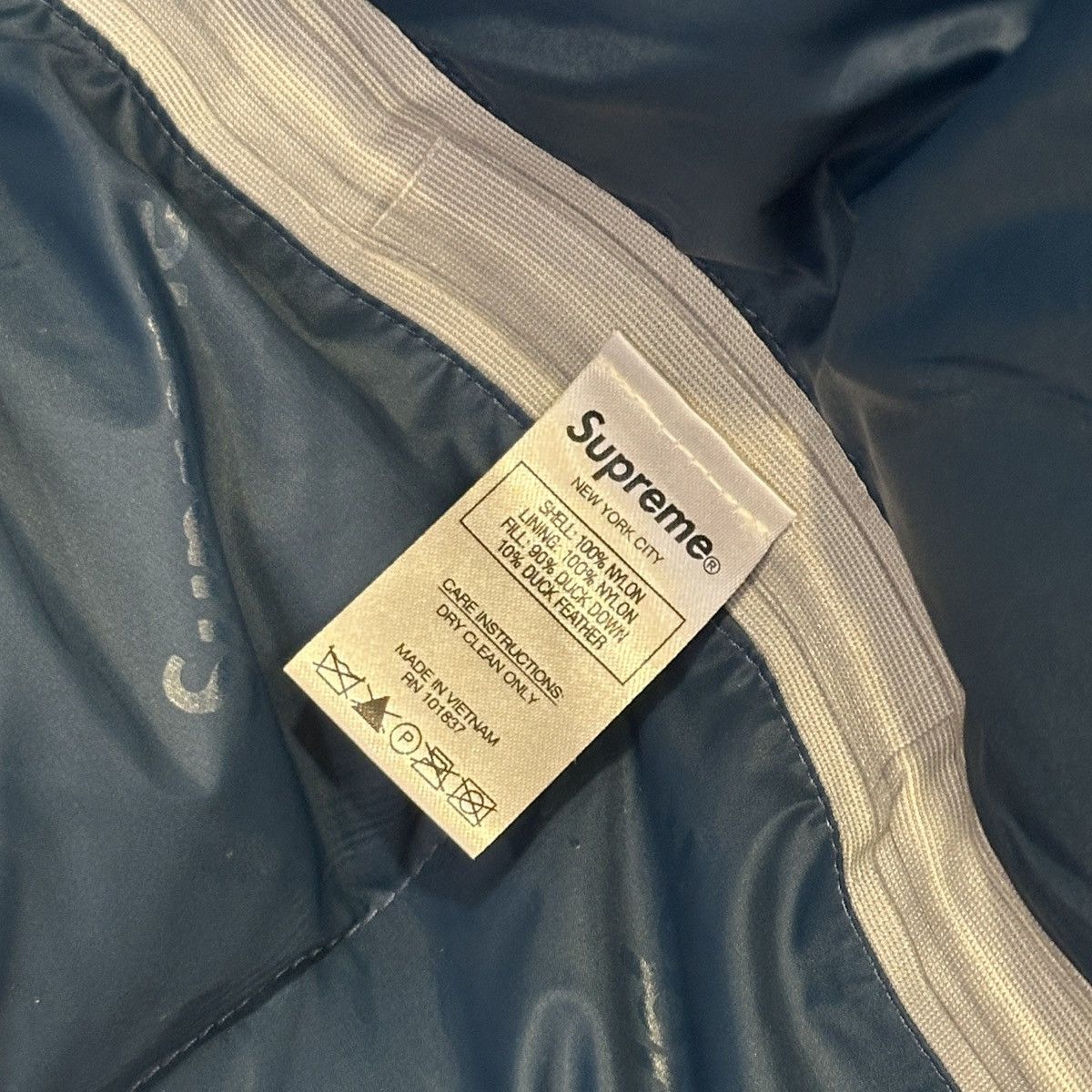 Supreme Supreme FW18 Gore-Tex 700-Fill Down Parka - M - Blue Size US M / EU 48-50 / 2 - 13 Thumbnail