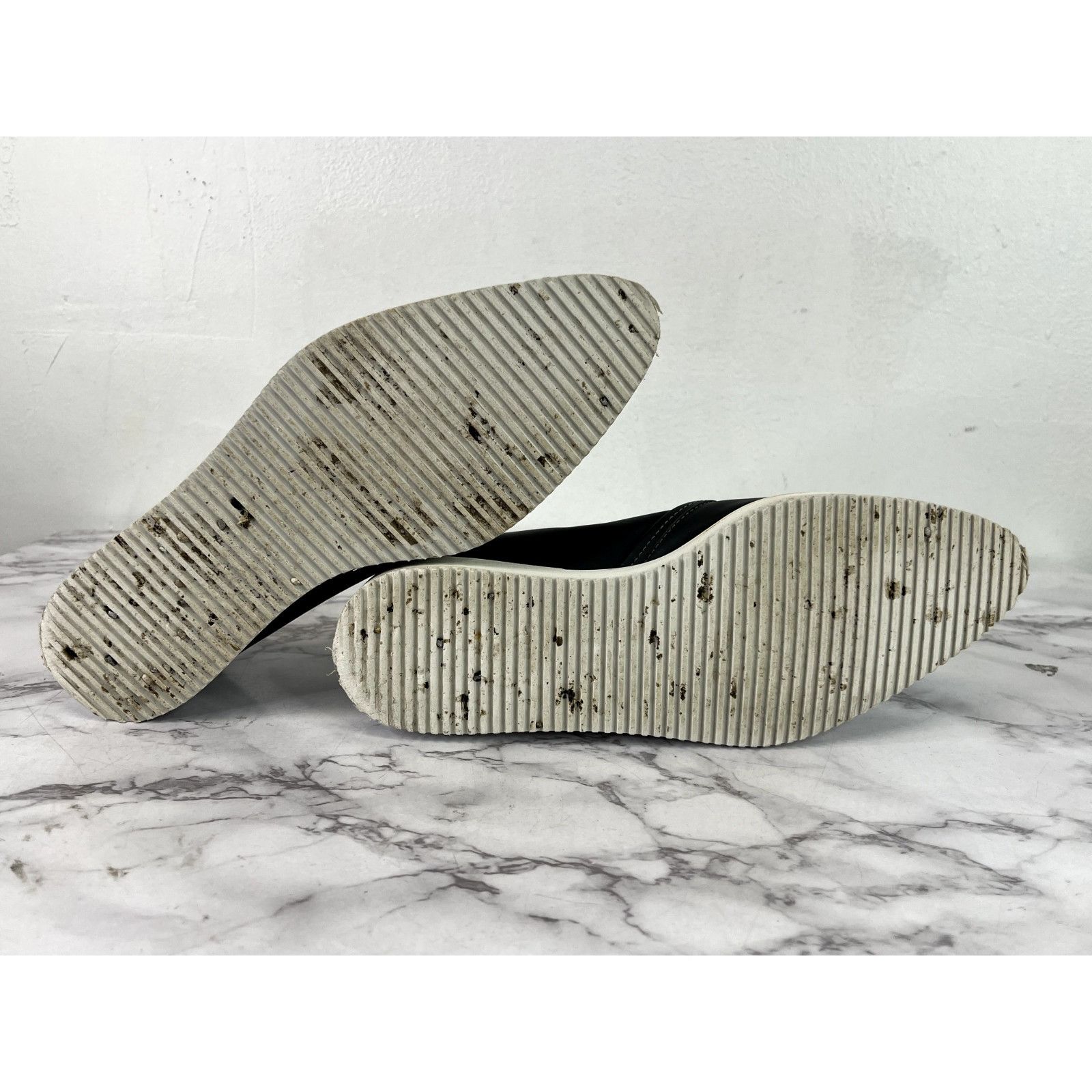 Everlane Everlane Women's Gray The Leather Street Shoe Sz 8.5 Size US 8.5 / IT 38.5 - 9 Thumbnail