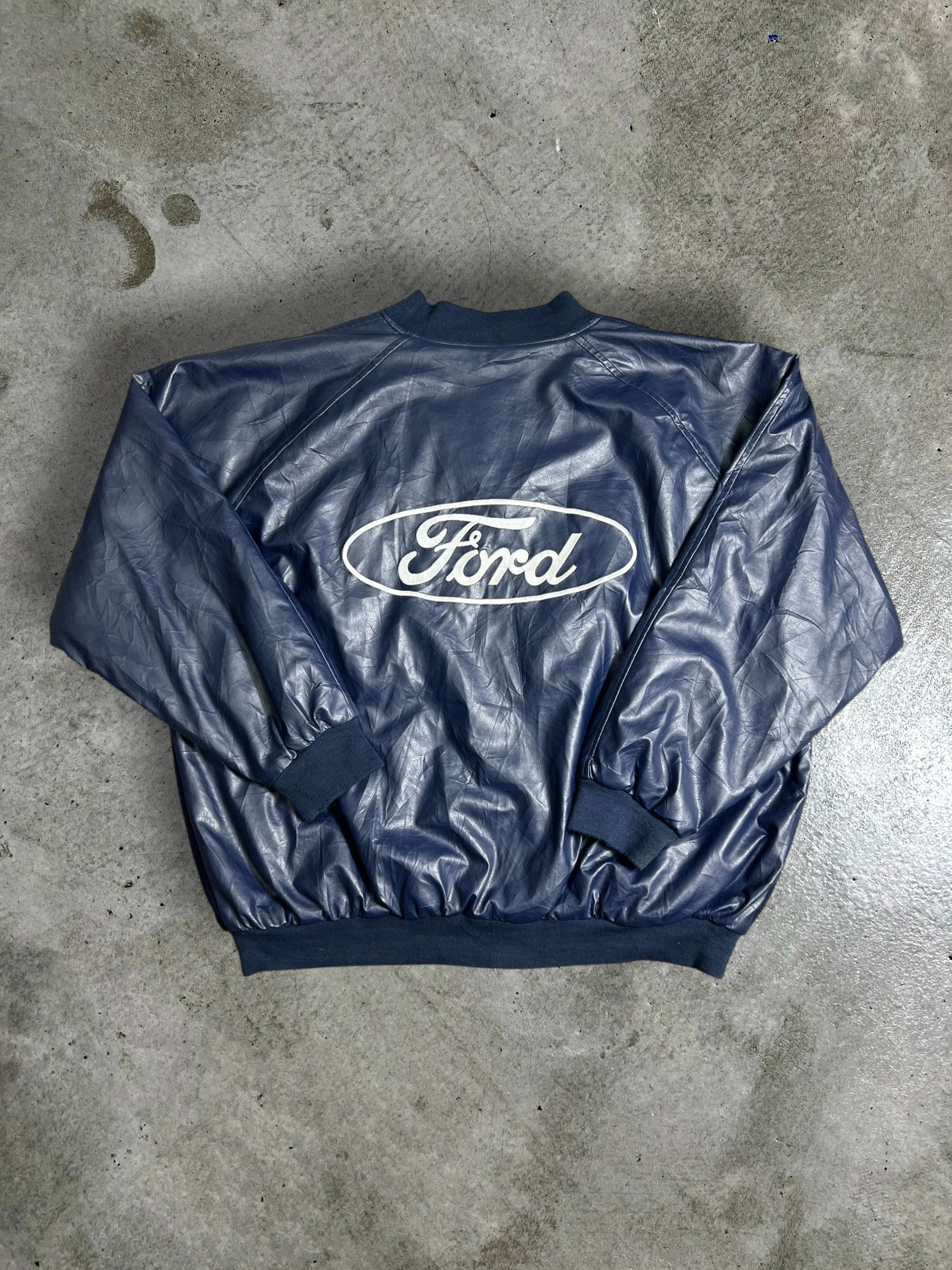 Steve And Barrys Steve & Barry's Ford Embroidery Varsity Jacket (XXL) JKA467 Size US XXL / EU 58 / 5 - 8 Thumbnail