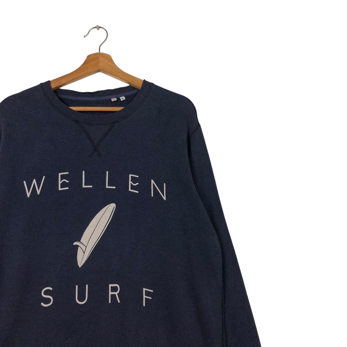 Japanese Brand Wellen Surf Graphic Crewneck Coastal Core Uniqlo UT Collab Size US XL / EU 56 / 4 - 7 Thumbnail