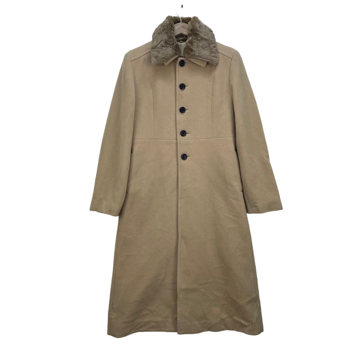 Designer × Japanese Brand × Yohji Yamamoto Yohji Yamamoto Ined Fur Wool Jacket Size S / US 4 / IT 40 - 1 Thumbnail