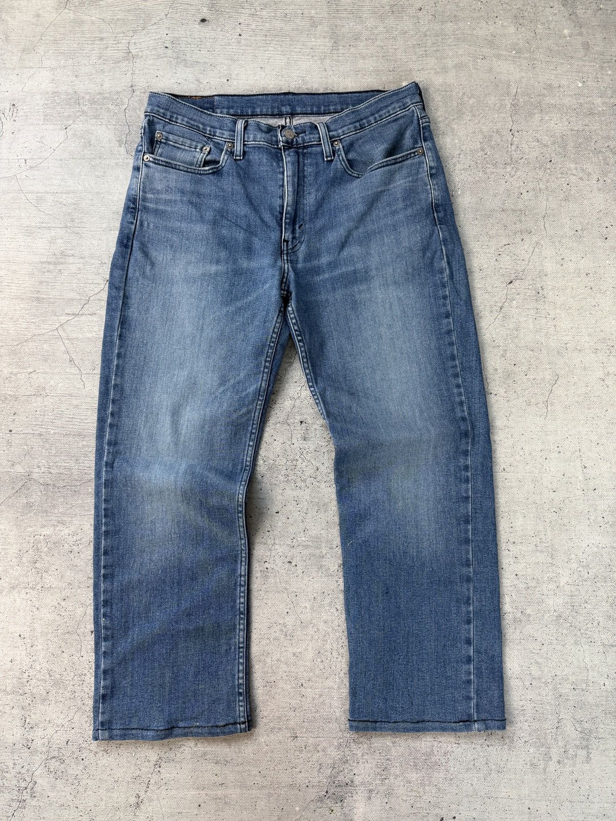 Levi's Levi's 514 Straight Fit Jeans Men's Size 33x30 Medium Wash Size US 33 - 4 Thumbnail