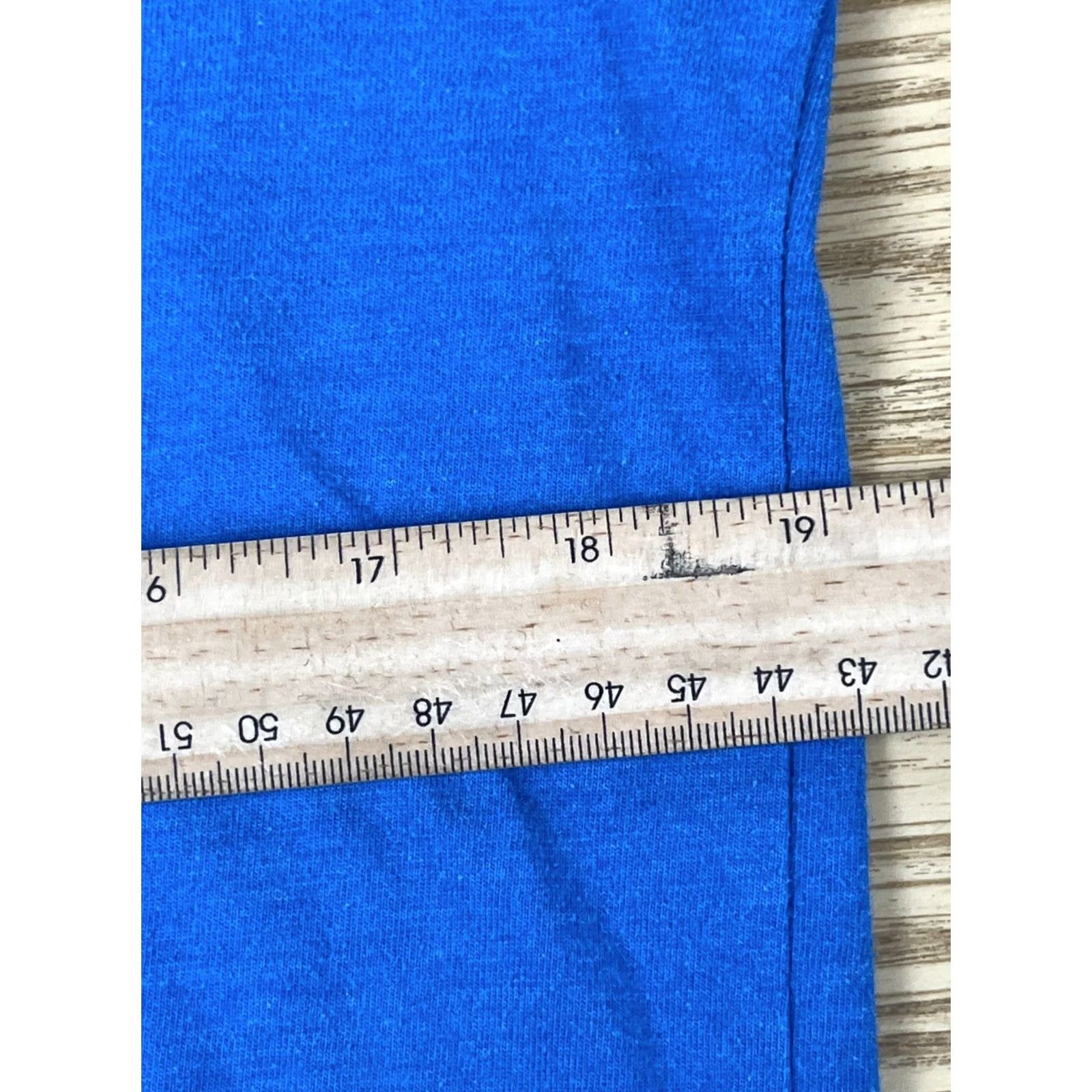 American Eagle Outfitters American Eagle Outfitters T-Shirt Mens S Blue Cotton Blend Pullover Short Sleeve Crew Neck Graphic Logo 1/2 Zip Size US S / EU 44-46 / 1 - 7 Thumbnail