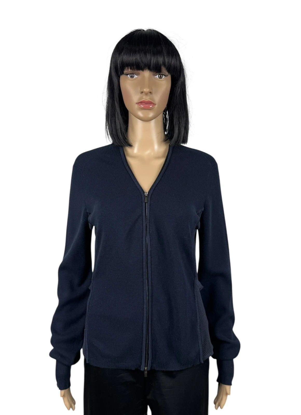 Weekend Max Mara Weekend Max Mara Viscose Nylon Full Zip Jumper size M Size M / US 6-8 / IT 42-44 - 1 Thumbnail