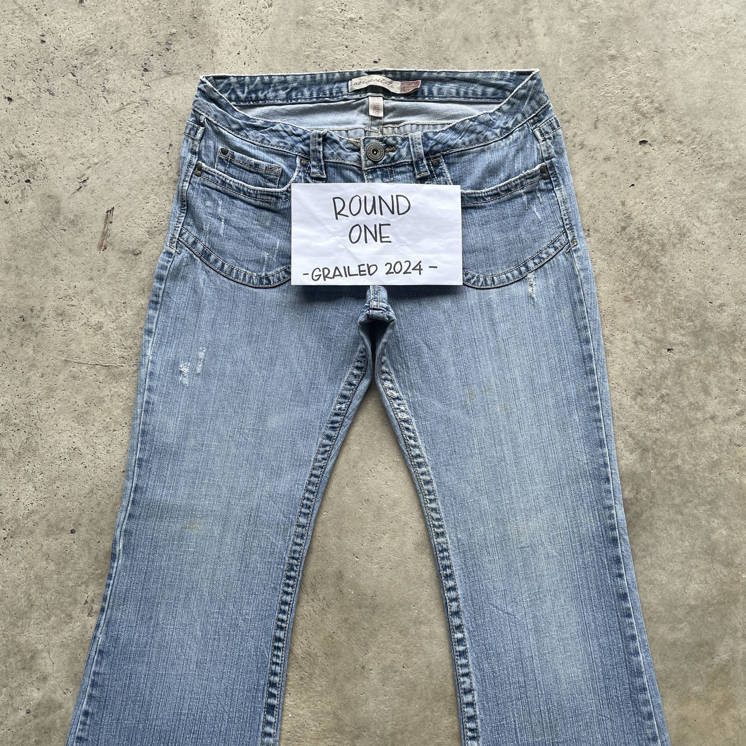 Japanese Brand × Jean W32 VINTAGE JAPANESE BOOTCUT JEANS FADED DENIM FLARE PANTS Size US 32 / EU 48 - 4 Thumbnail