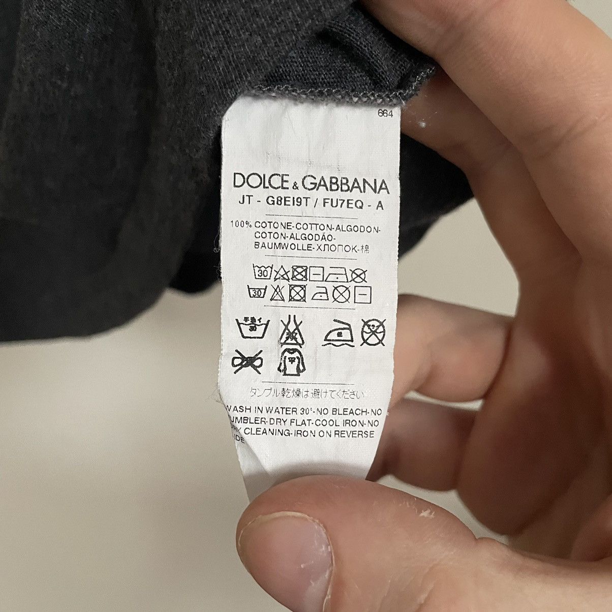 Designer × Dolce & Gabbana Dolce & Gabbana t-shirt Size US L / EU 52-54 / 3 - 7 Thumbnail