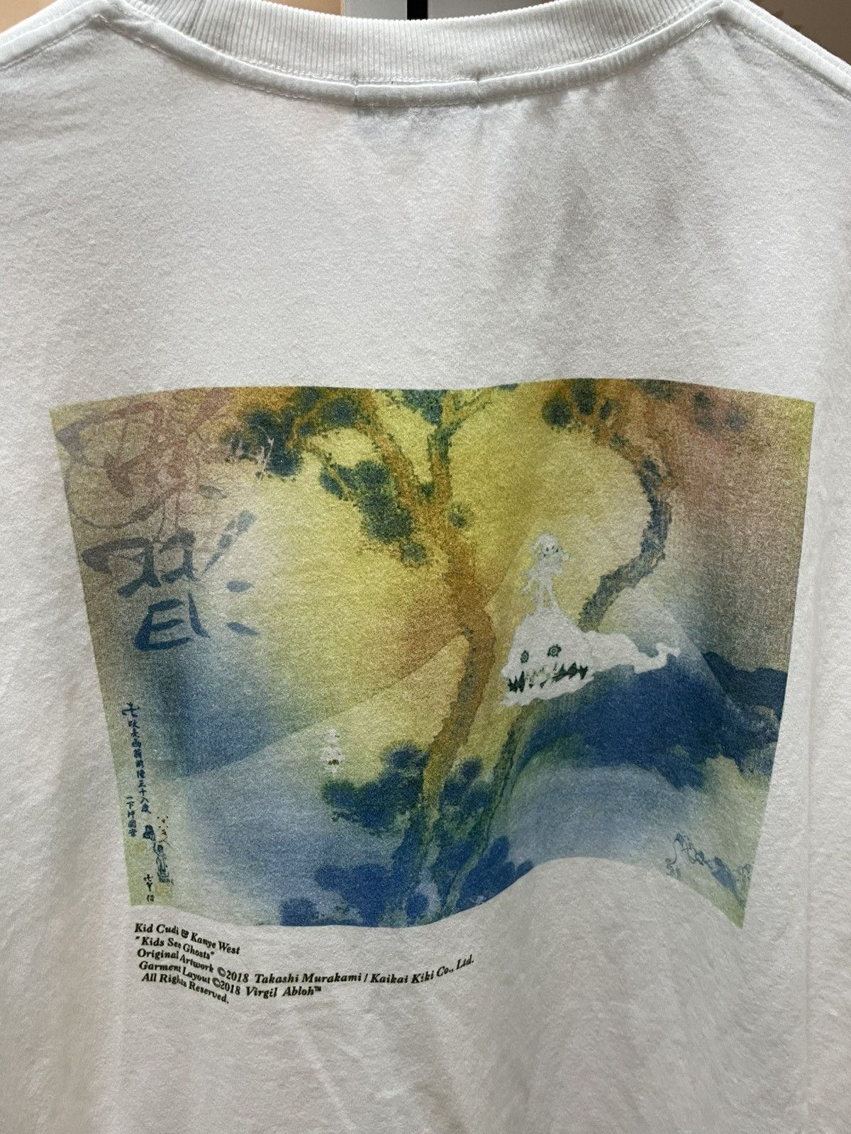Kid Cudi × Virgil Abloh Kid See Ghost Kid Cudi Kanye Seven Sings Recorded Album©2018 Size US L / EU 52-54 / 3 - 9 Thumbnail