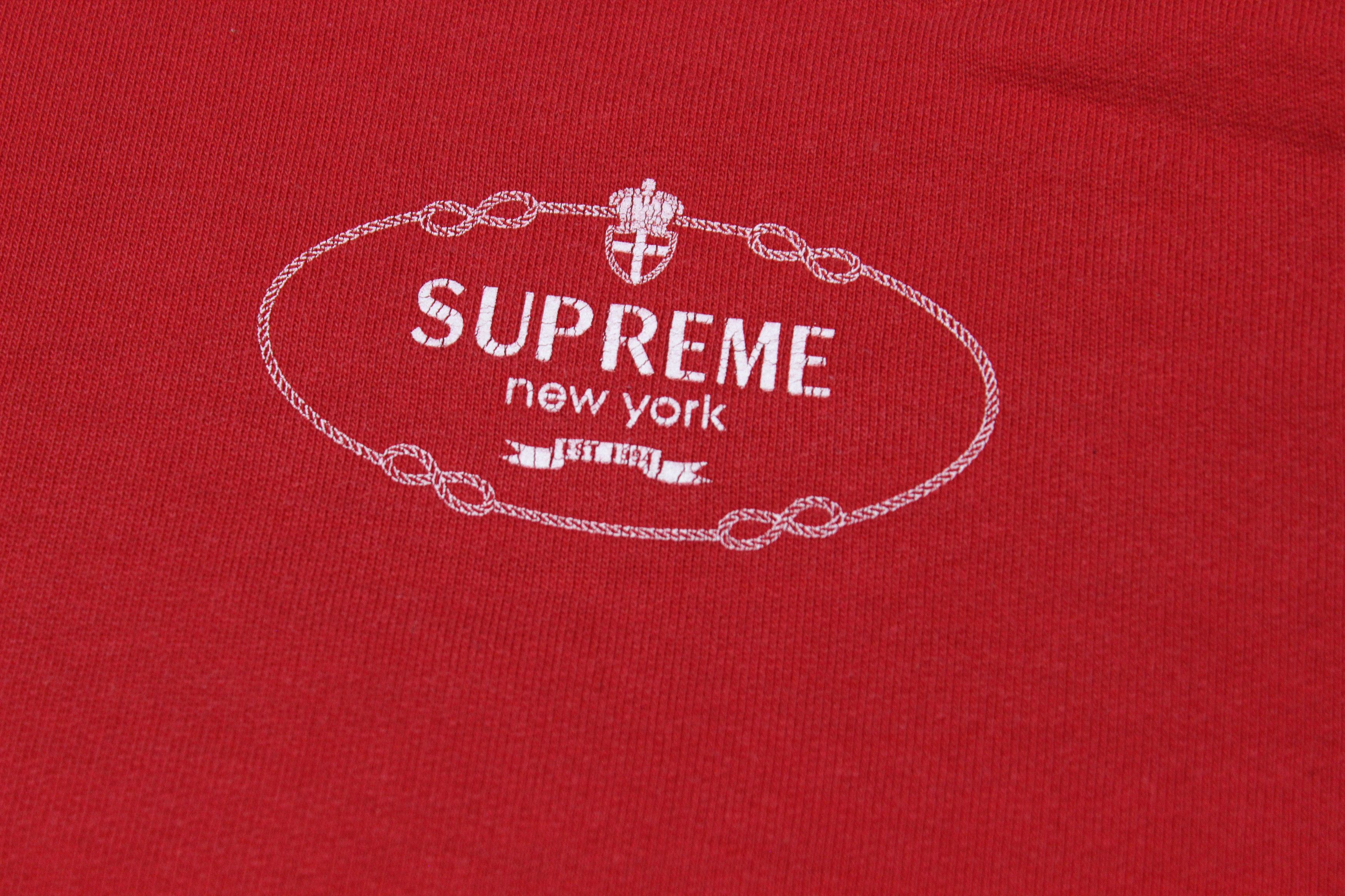 Supreme SS2012 Harlem Logo Baggy Light Sweatshirt Size US L / EU 52-54 / 3 - 4 Thumbnail