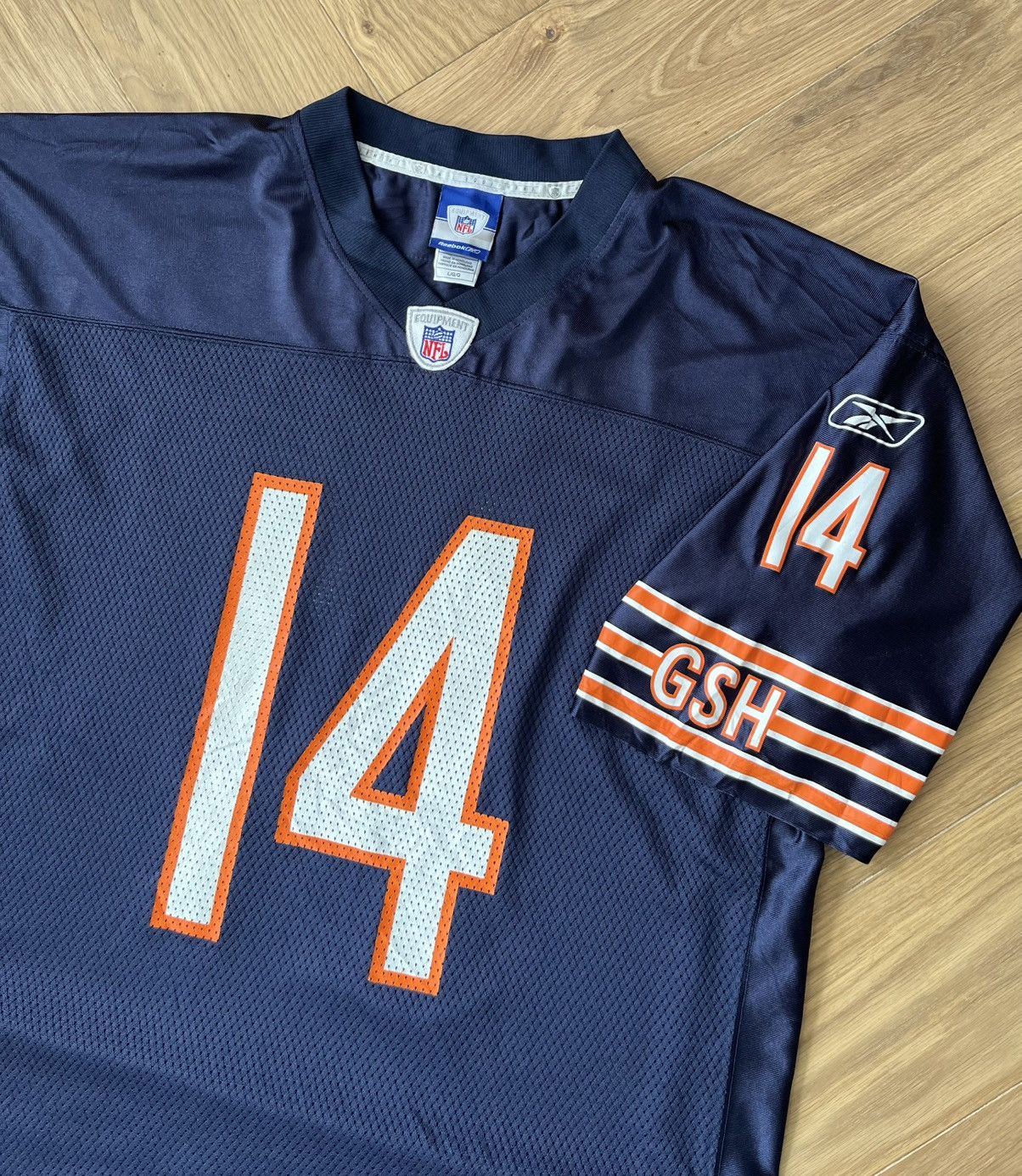 Reebok Vintage Brian Griese Chicago Bears Reebok Jersey Size US L / EU 52-54 / 3 - 3 Thumbnail