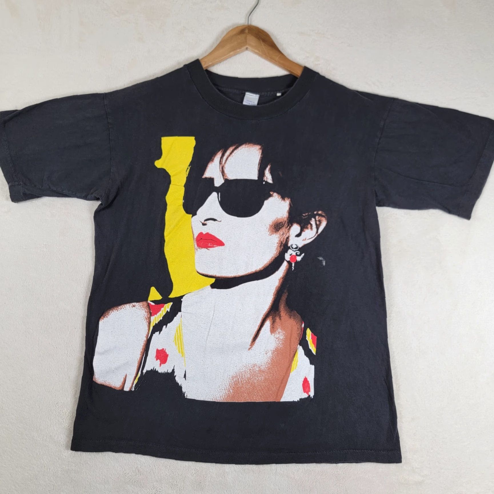 Vintage Vintage Siouxsie Banshees Creatures Goth T-shirt Men's L Black Graphic Tee 1990s Original Gesim Corp Size US L / EU 52-54 / 3 - 2 Thumbnail