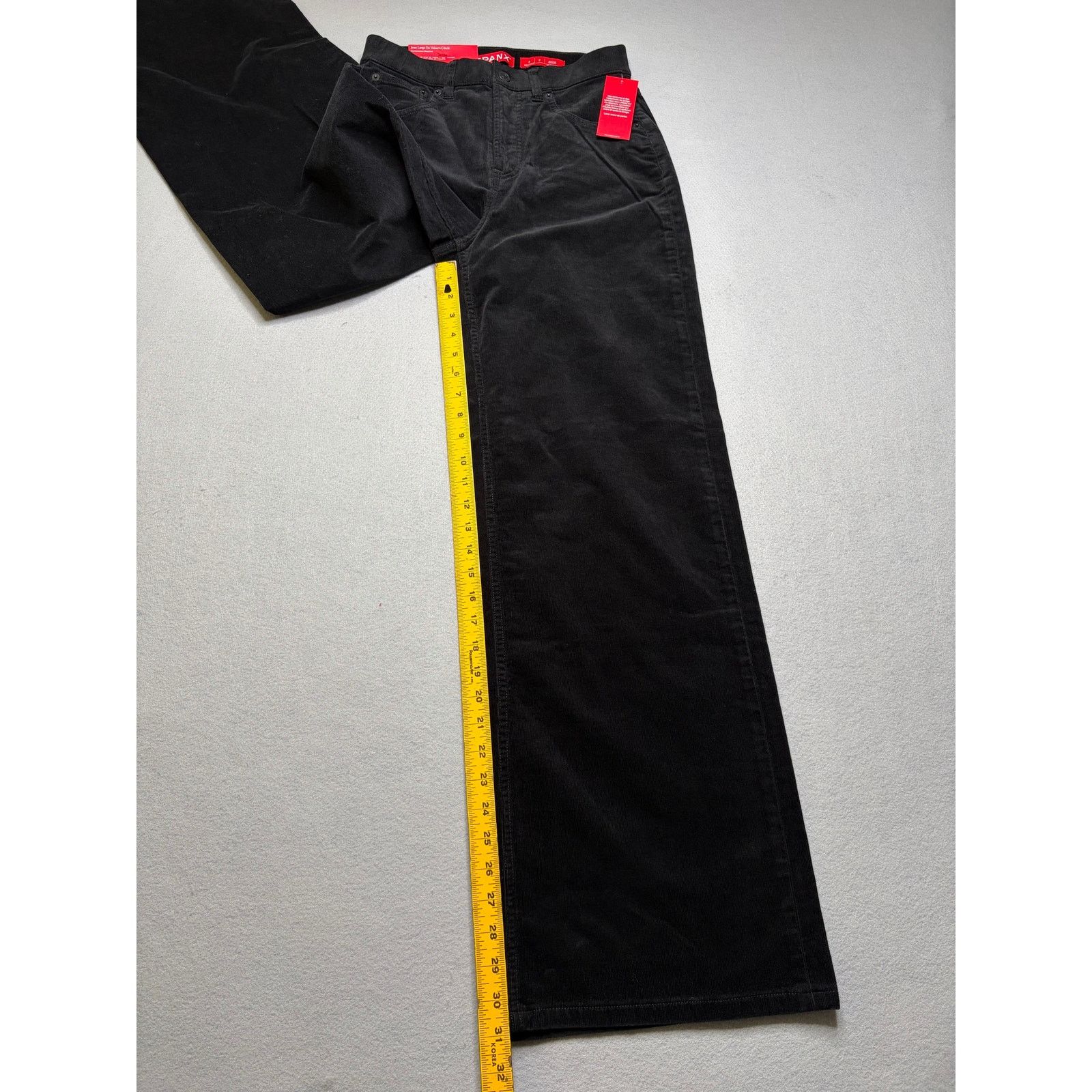 Spanx SPANX Black Corduroy Wide Leg Pants Women’s Size S Size 27" / US 4 / IT 40 - 6 Thumbnail