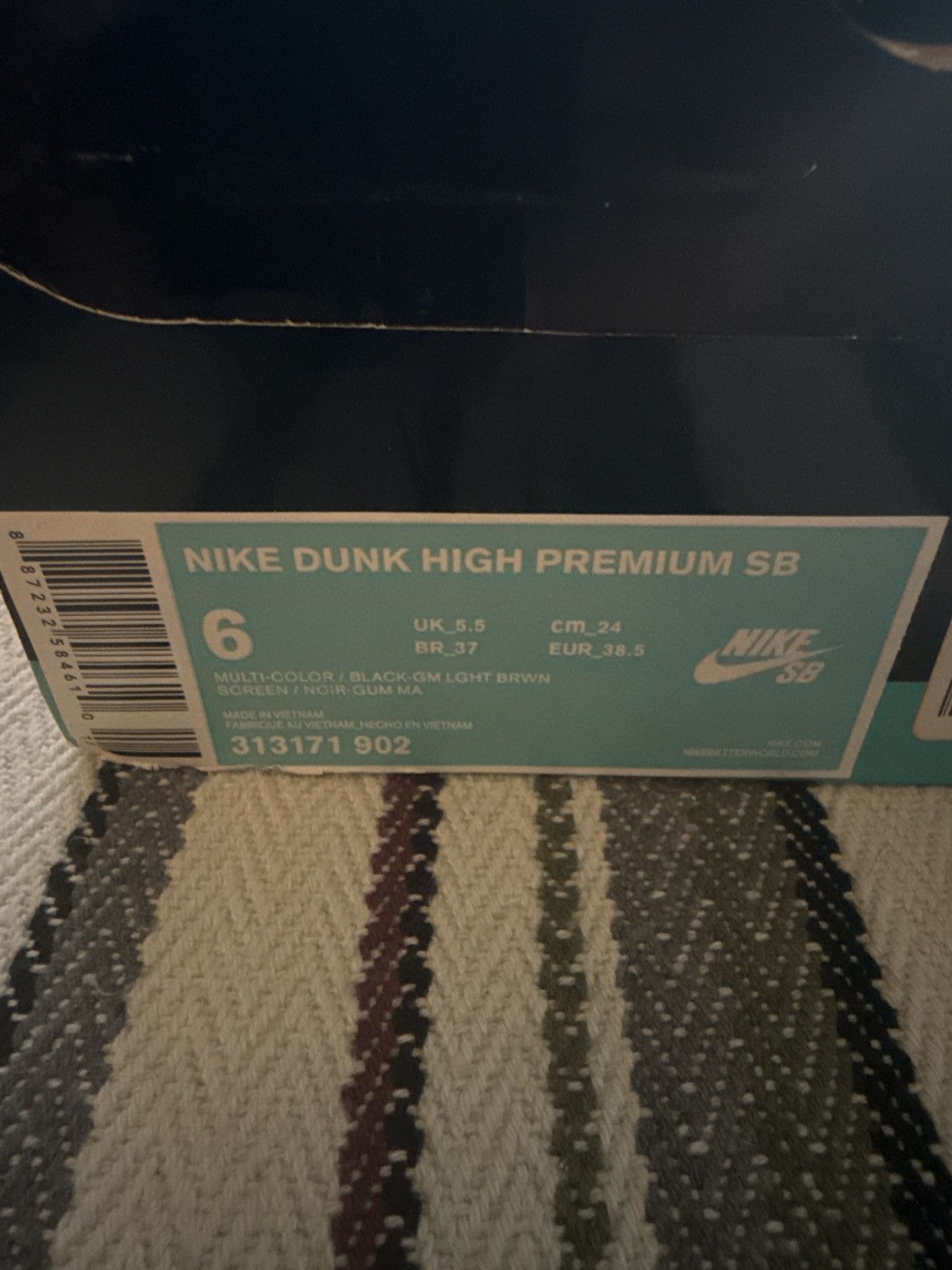 Nike SB Nike SB Dunk High Hacky Sack Size US 6 / EU 39 - 6 Thumbnail