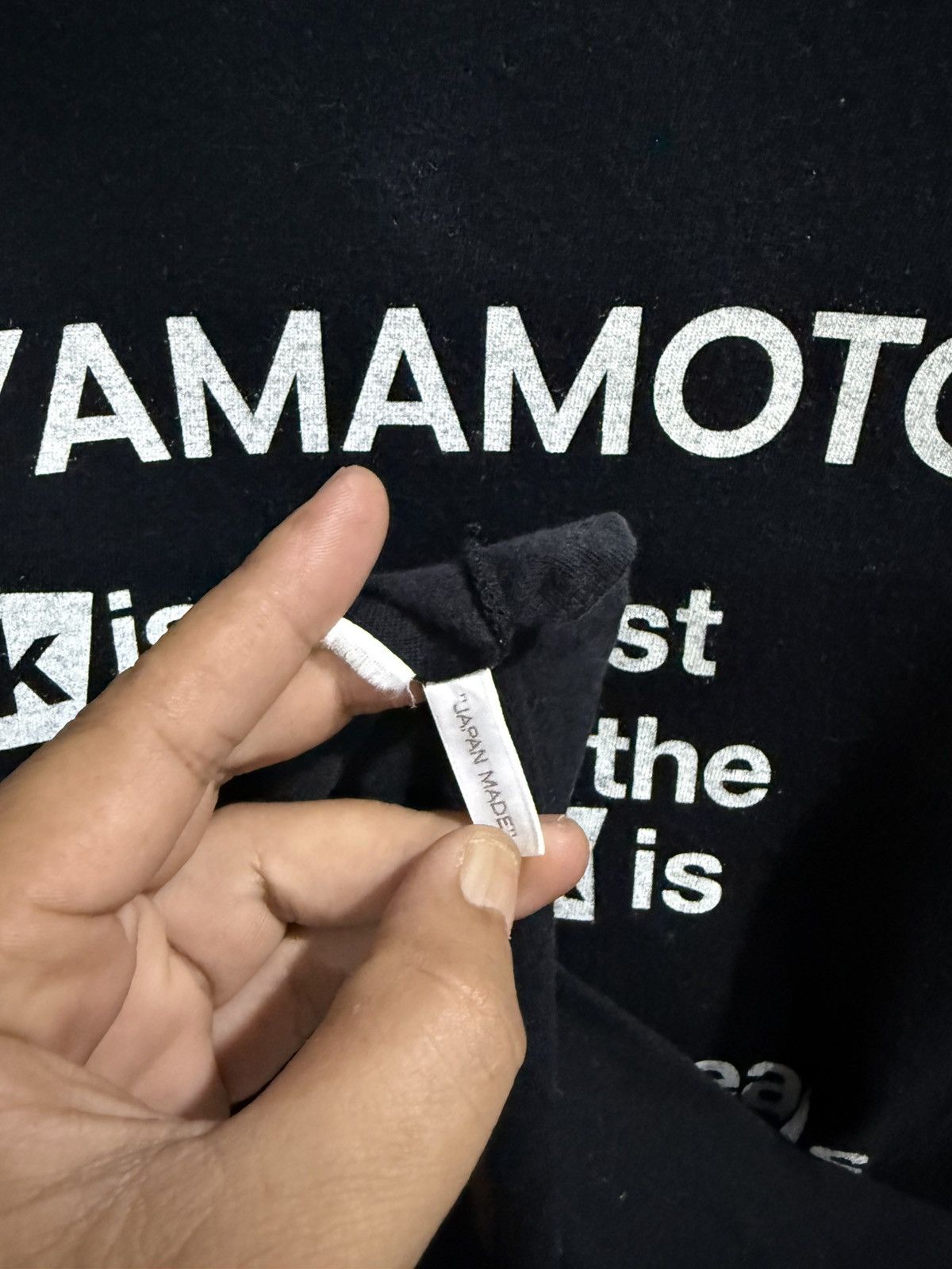 Vintage Thrashed Vintage Yohji Yamamoto S’YTE Sun Faded Tee Size US M / EU 48-50 / 2 - 8 Thumbnail