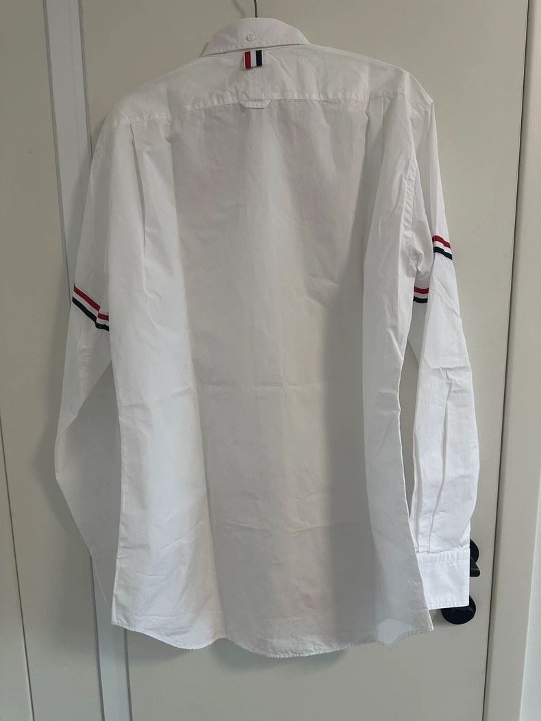Thom Browne Thom browne Men's white shirt 2504-Nextarrow Size US XL / EU 56 / 4 - 2 Thumbnail
