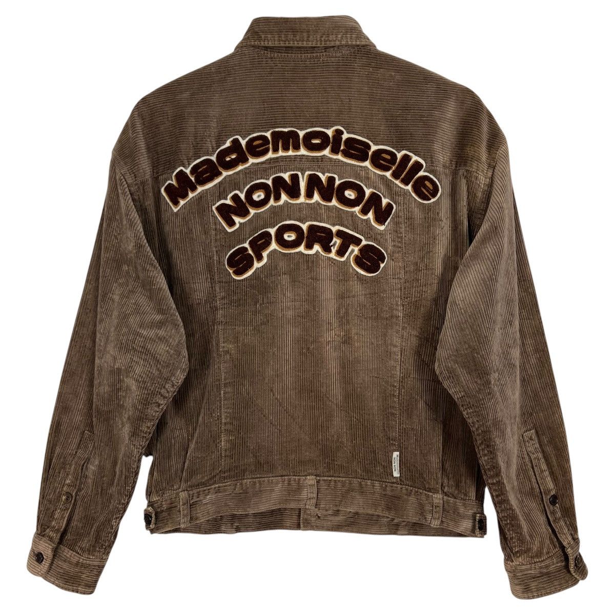 Mademoiselle Non Non Vintage Mademoiselle Non Non Sports Corduroy Jacket Size M / US 6-8 / IT 42-44 - 1 Thumbnail