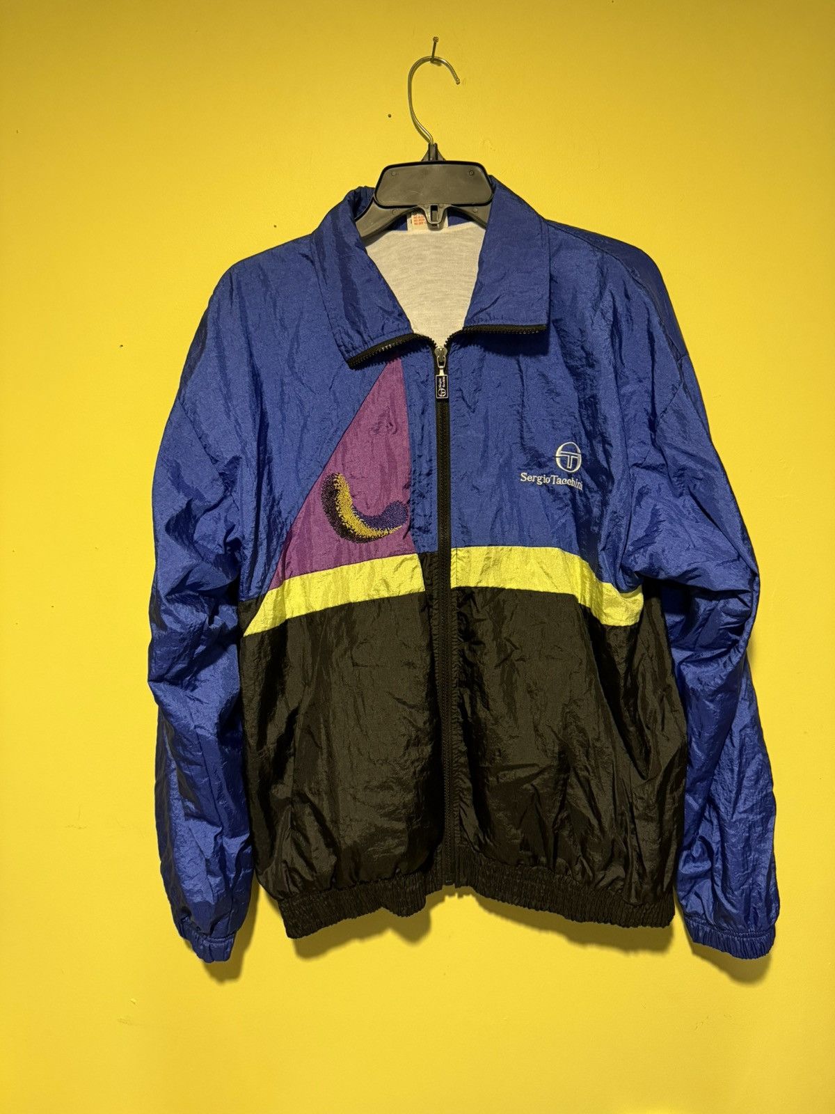 Sergio Tacchini Sergio Tacchini 90s Tennis Champions Windbreaker Jacket Size US S / EU 44-46 / 1 - 1 Thumbnail