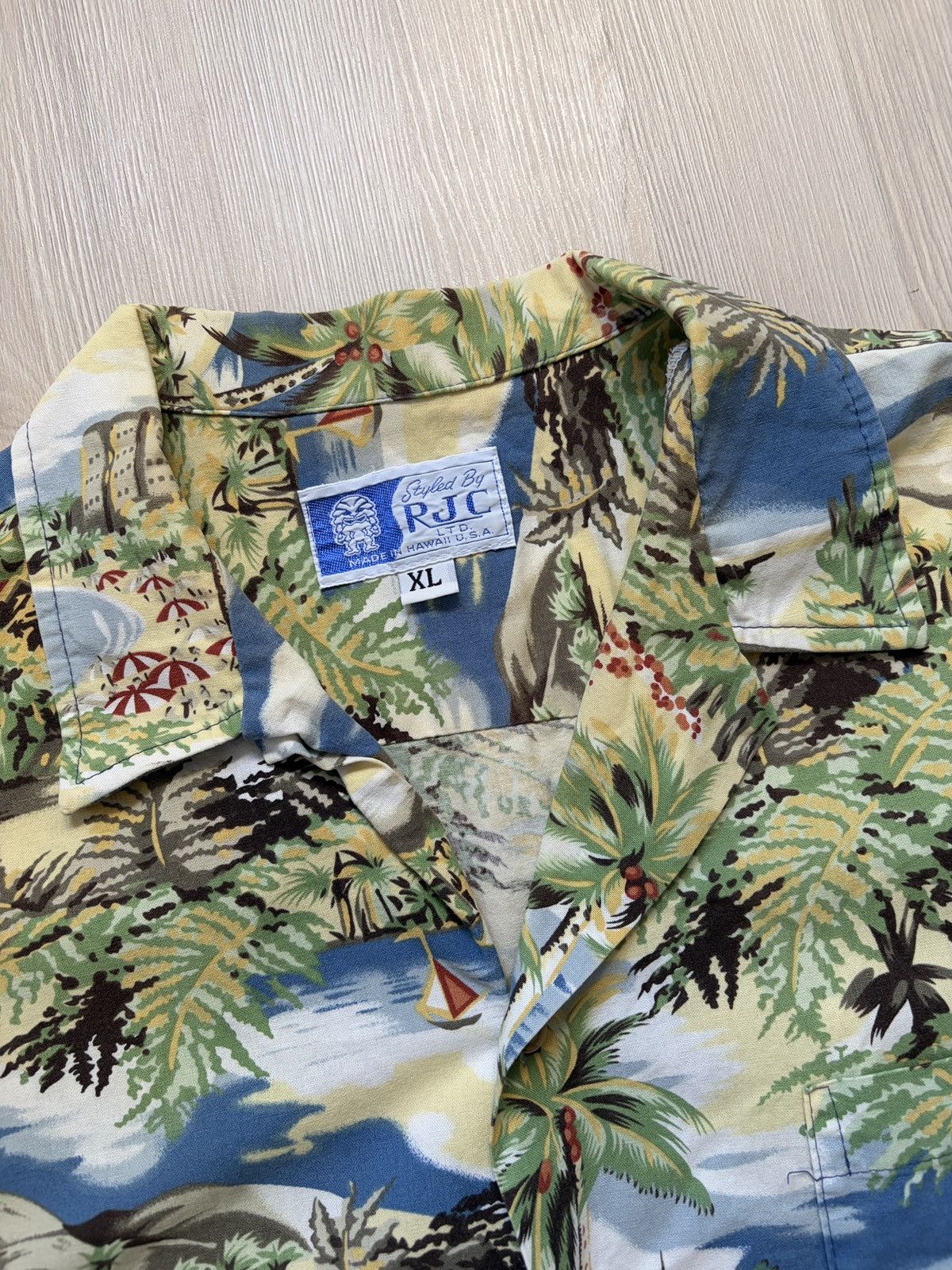 Cockpit USA RJC Hawaiian Summer Shirt USA Size US XL / EU 56 / 4 - 8 Thumbnail