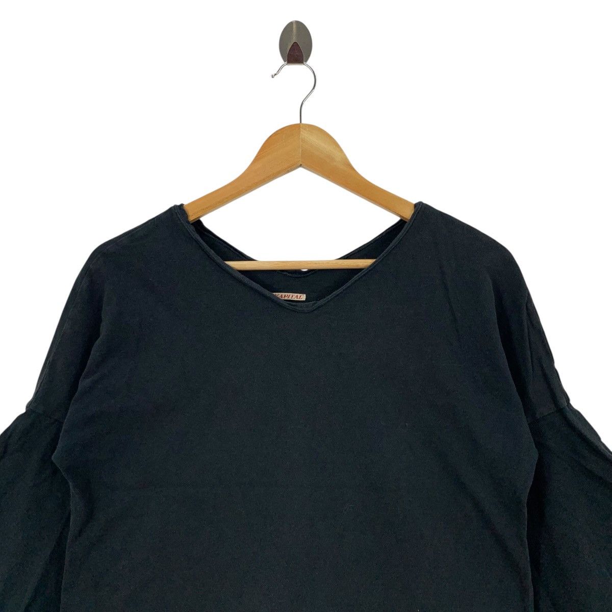 Kapital Vintage KAPITAL Big Arm Plain Japanese Brand Tshirt Size M / US 6-8 / IT 42-44 - 2 Thumbnail