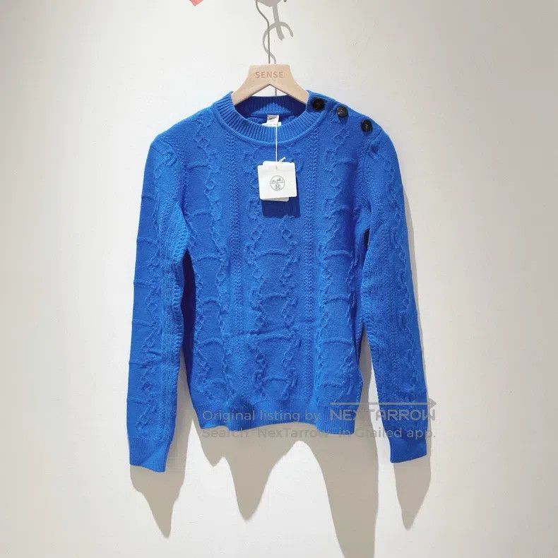 Hermes Hermes Wool and cashmere sweater Size XS / US 0-2 / IT 36-38 - 1 Thumbnail