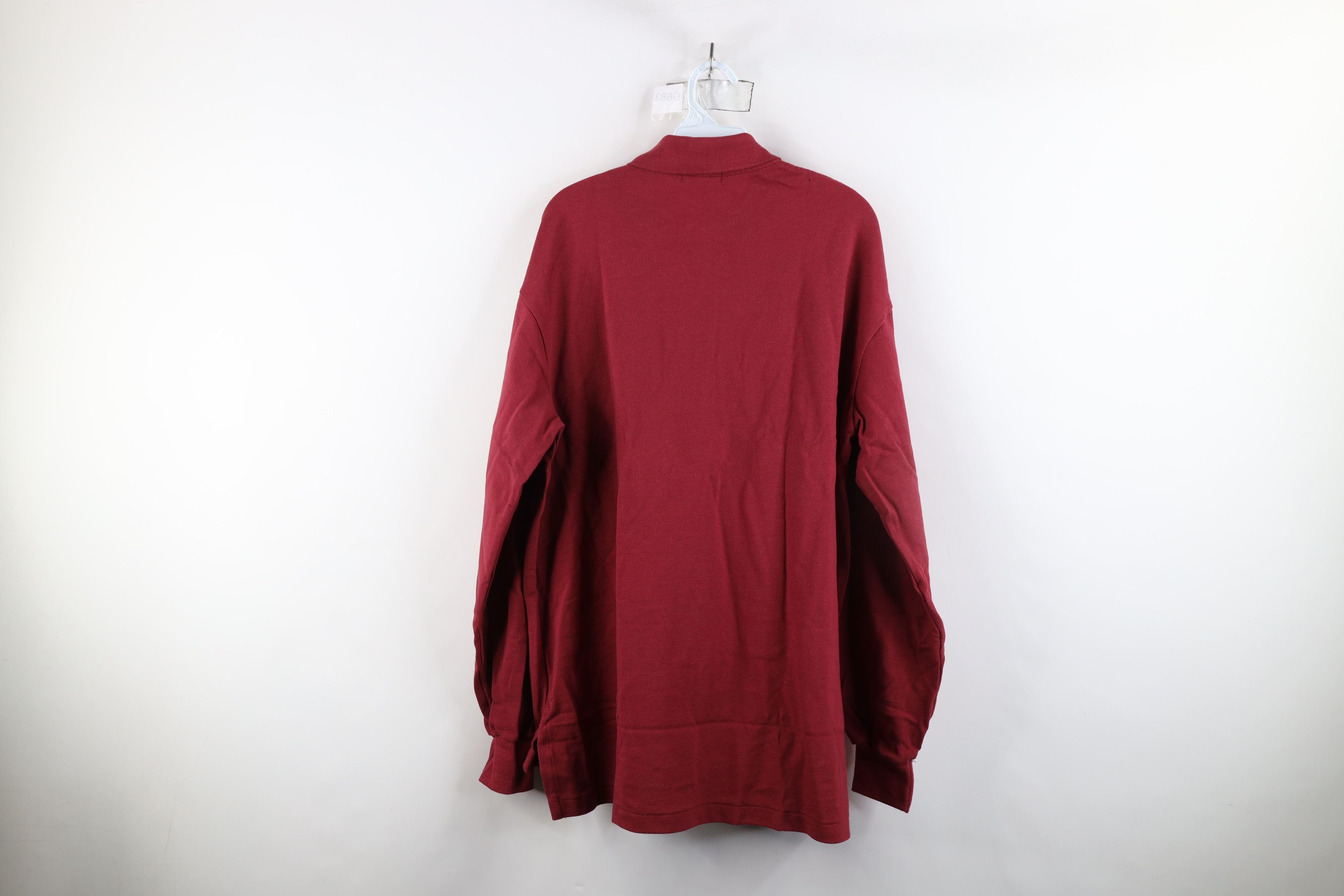 Vintage Deadstock Vintage 90s Streetwear Long Sleeve Polo Shirt USA Size US L / EU 52-54 / 3 - 12 Thumbnail