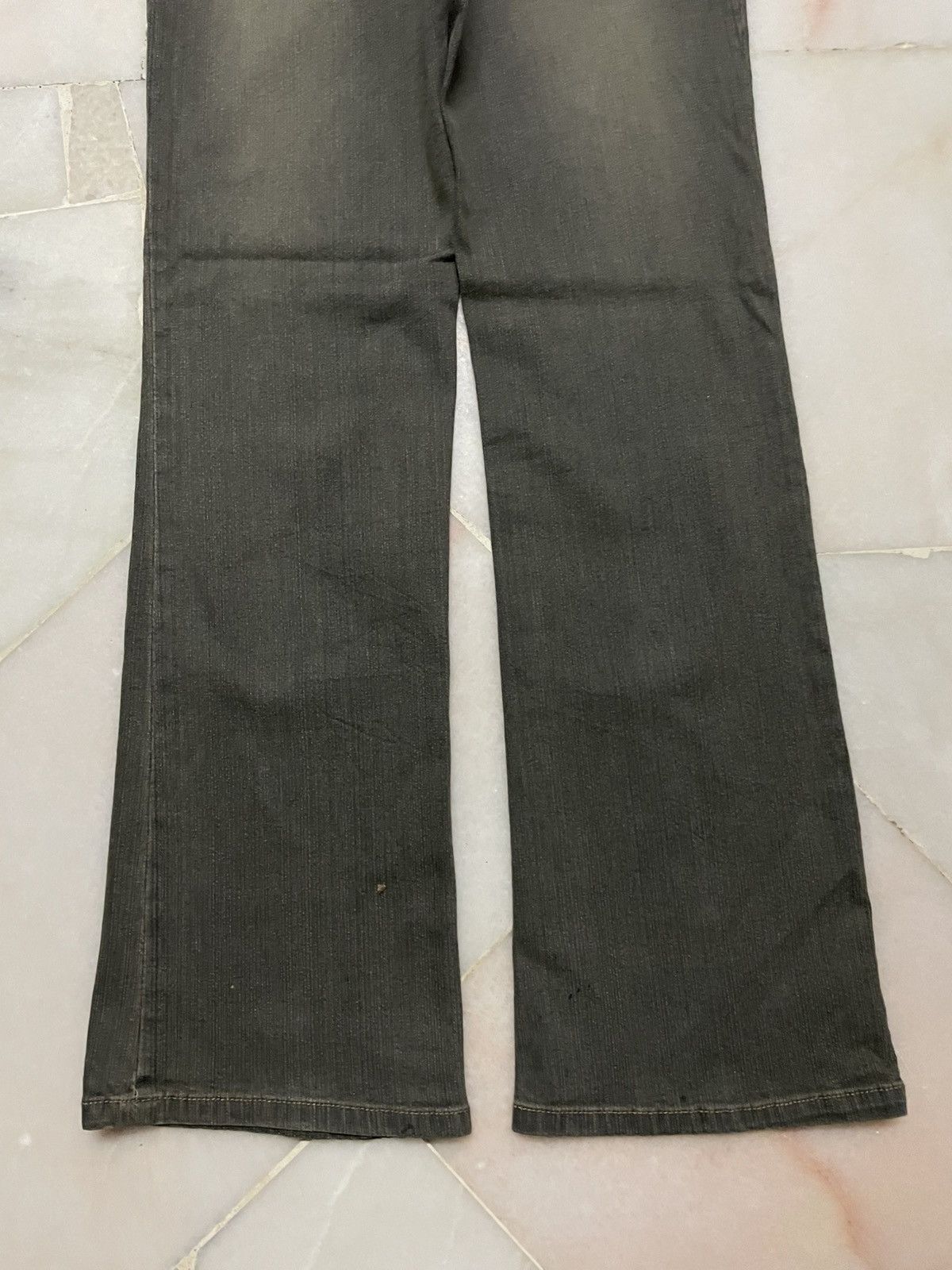 Designer 💥Flared💥90s Style Japanese Mudwash Bootcut Classic Style Size 26" / US 2 / IT 38 - 13 Thumbnail