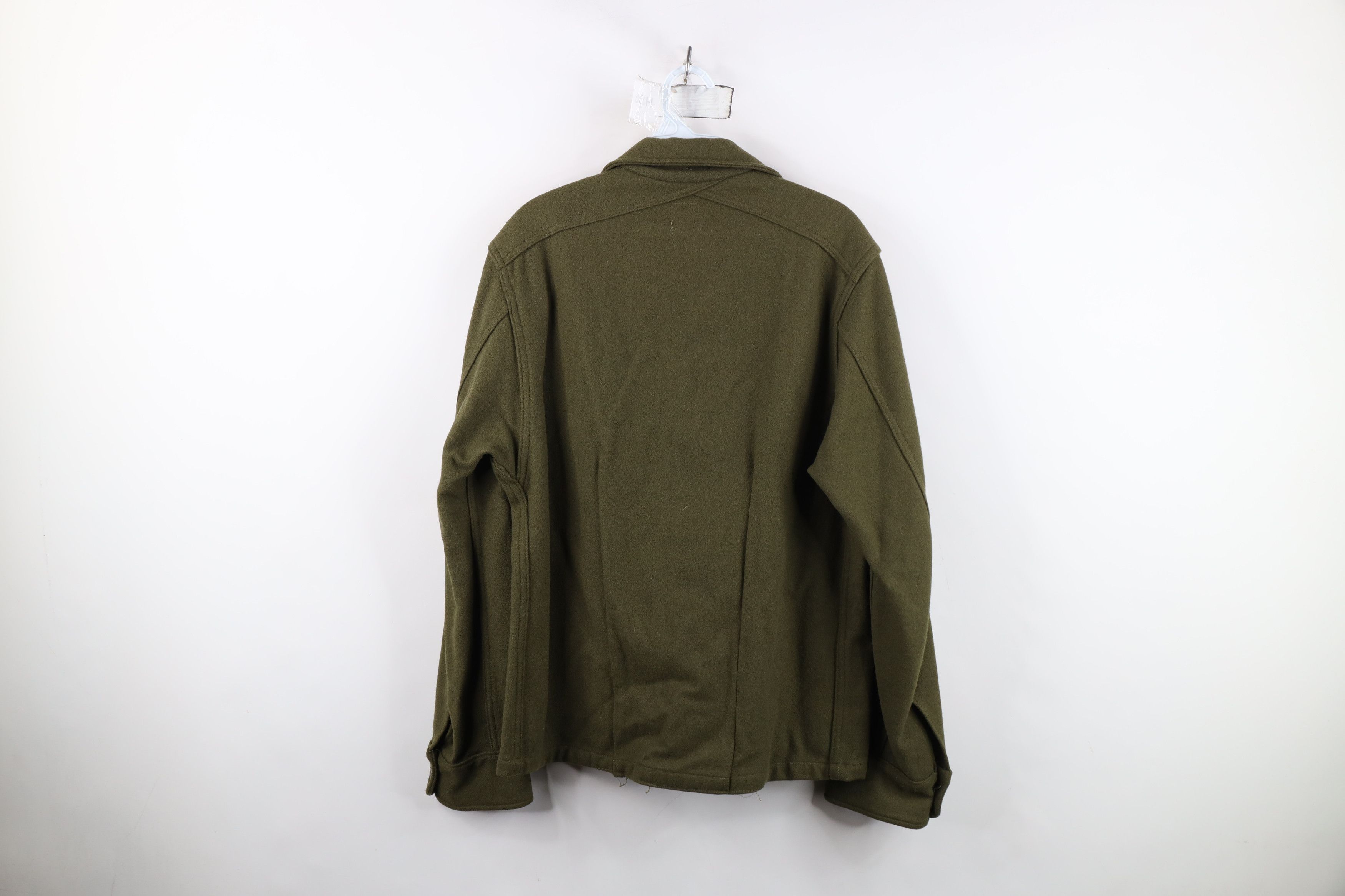 Vintage Vintage 60s Vietnam War Military Button Shirt Jacket USA Size US S / EU 44-46 / 1 - 13 Thumbnail