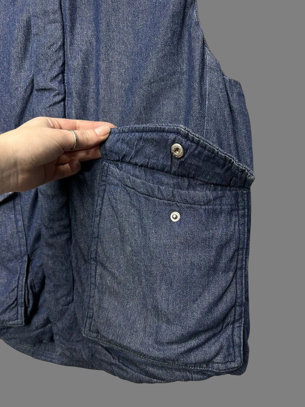 GOA Flash Report Blue Puffer Vest Casual Urban Winter Style Size US S / EU 44-46 / 1 - 5 Thumbnail