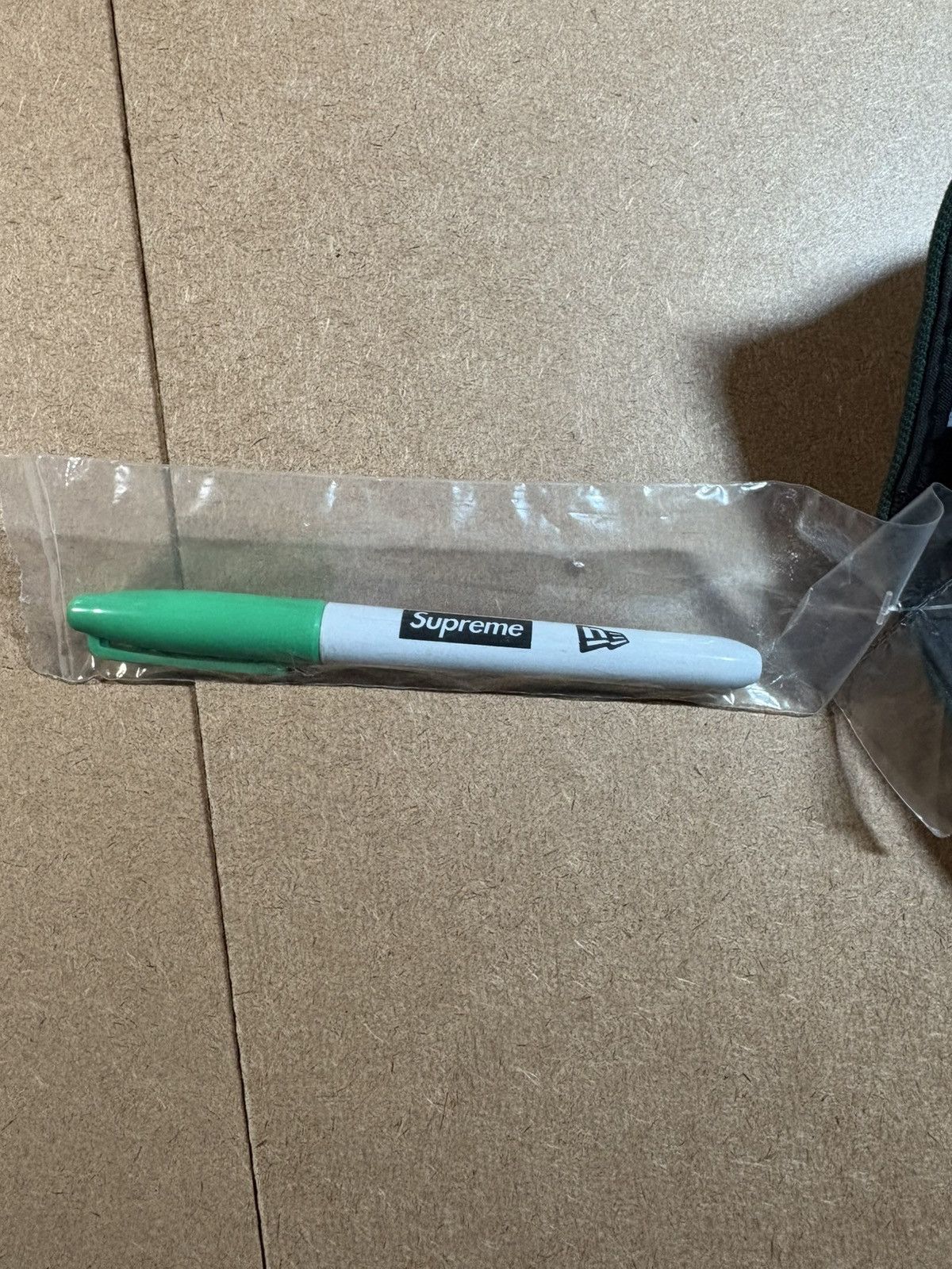 Supreme Supreme Sharpie Box Logo New Era Fitted Green 7 3/8 New Size ONE SIZE - 4 Thumbnail