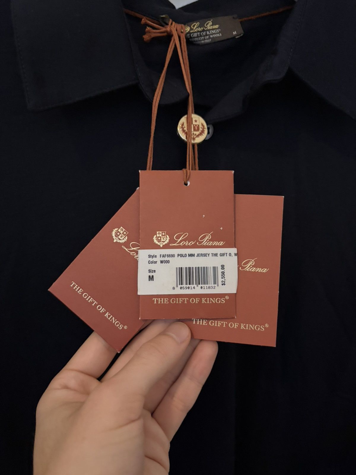 Loro Piana Loro Piana Gift of Kings Polo Shirt Size US M / EU 48-50 / 2 - 3 Thumbnail