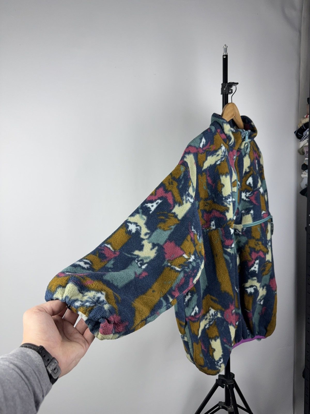 Jack Wolfskin × Vintage Vintage Fleeced Sherpa Jack Wolfskins Jaket Gorpcore style Size US L / EU 52-54 / 3 - 2 Thumbnail