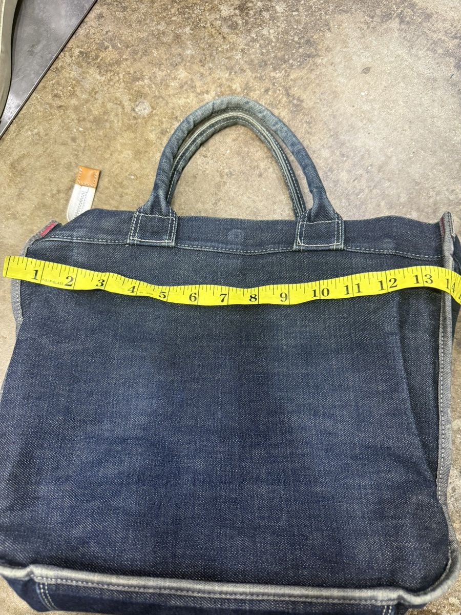 Japanese Brand × Yohji Yamamoto Yohji Yamamoto Y’saccs denim tote bag Size ONE SIZE - 8 Thumbnail