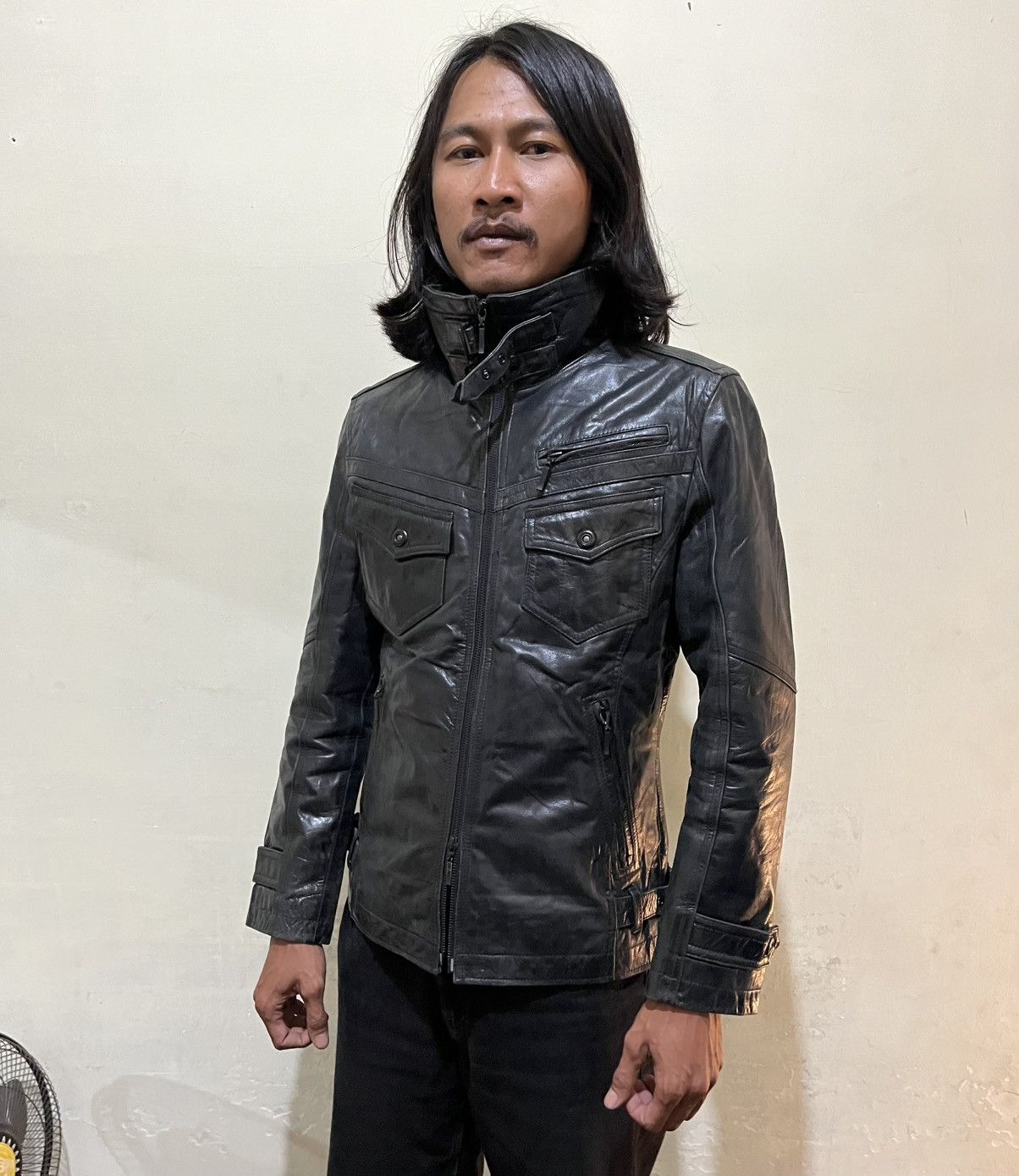 If Six Was Nine A.S.M Atelier sab men rider leather jacket vkei style Size US M / EU 48-50 / 2 - 14 Thumbnail