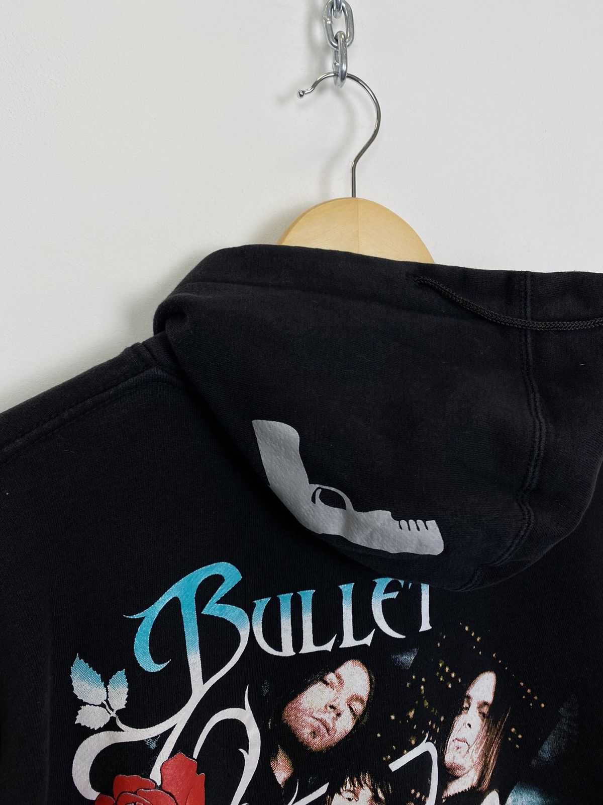 Band Tees Vintage Y2K Bullet For My Valentine Rock Hoodie AOP Black Size US S / EU 44-46 / 1 - 3 Thumbnail