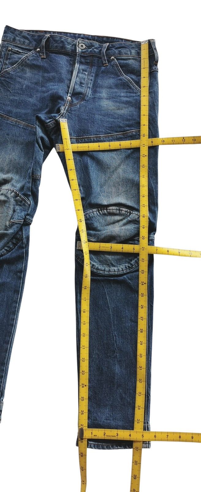 G-Star G Star Raw 5620 3D Slim Jeans Size US 30 / EU 46 - 13 Thumbnail