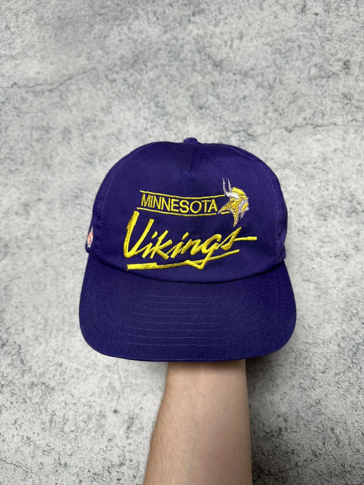 NFL Vintage Minnesota Vikings NFL 80s Euro Cap Hat Size ONE SIZE - 1 Thumbnail