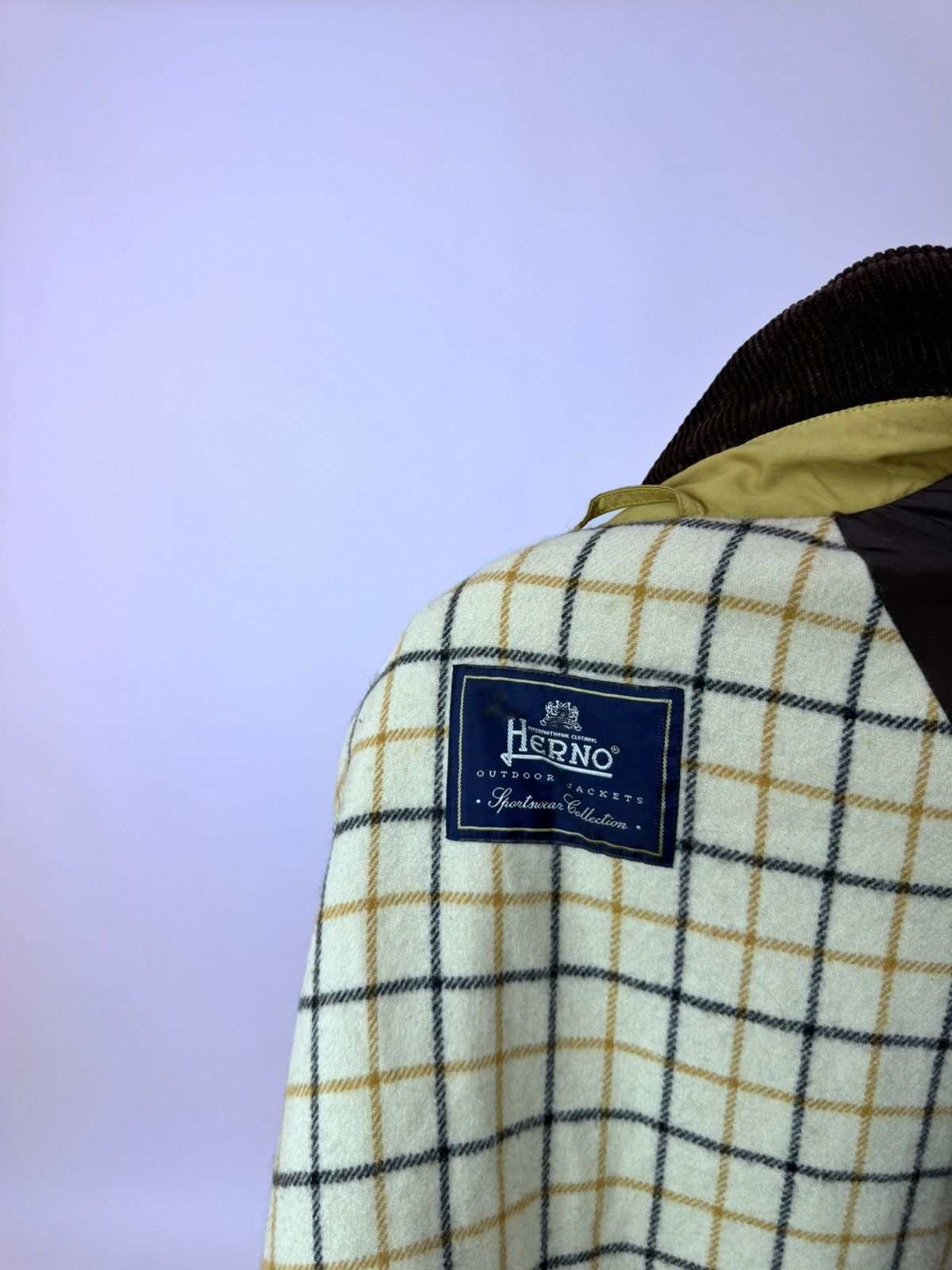 Herno Vintage Mens HERNO hunting Yellow Coat Jacket Heritage Size US L / EU 52-54 / 3 - 17 Thumbnail