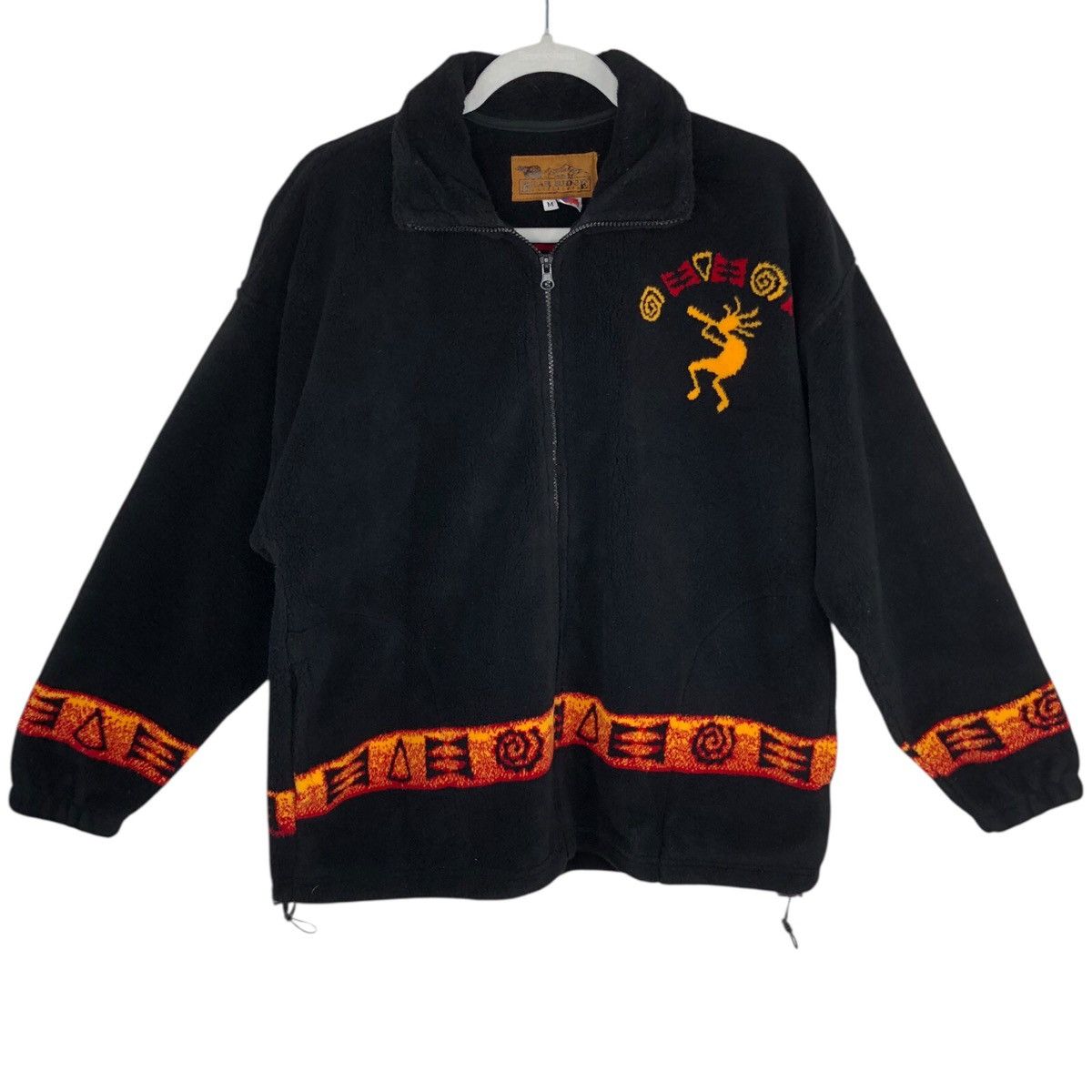 Other Bear Ridge Outfitters Kokopelli Sherpa Fleece Full Zip Coat Size M / US 6-8 / IT 42-44 - 8 Thumbnail